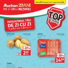 Auchan Catalog - previzualizare cataloage valabilă începând cu 01.07.2026