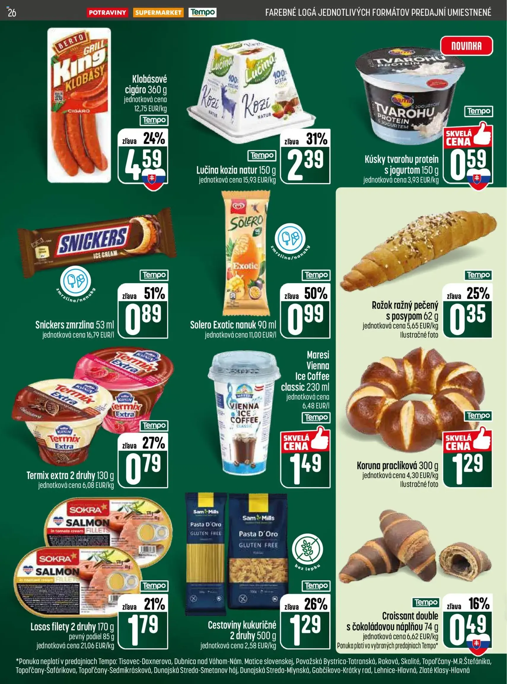 COOP Jednota leták - platný leták od 28.05.2026 strana 26 z 28