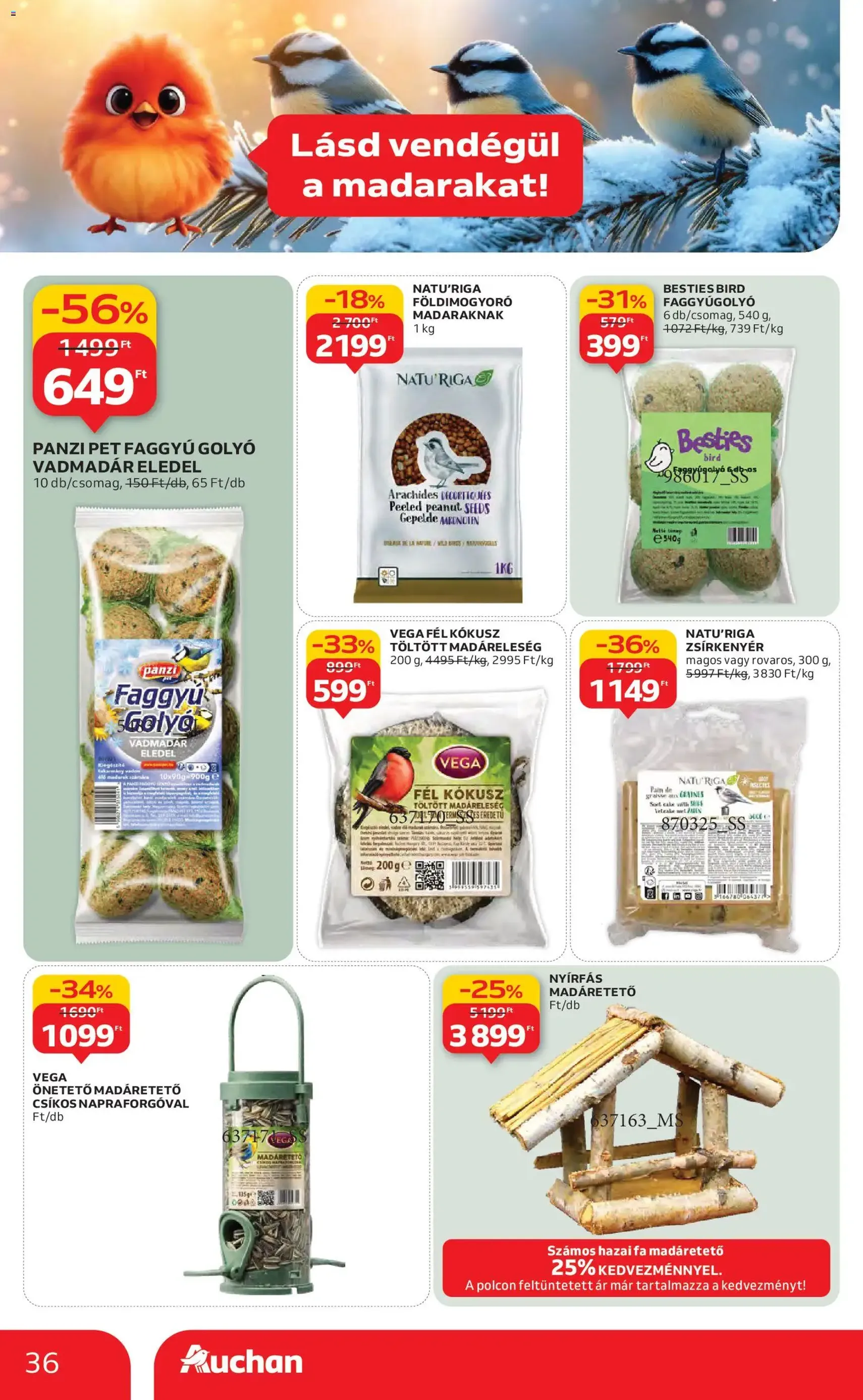 Auchan - Heti Hipermarket ajánlataink - 2026.01.29. érvényes szórólap 36 oldal 38 oldalból