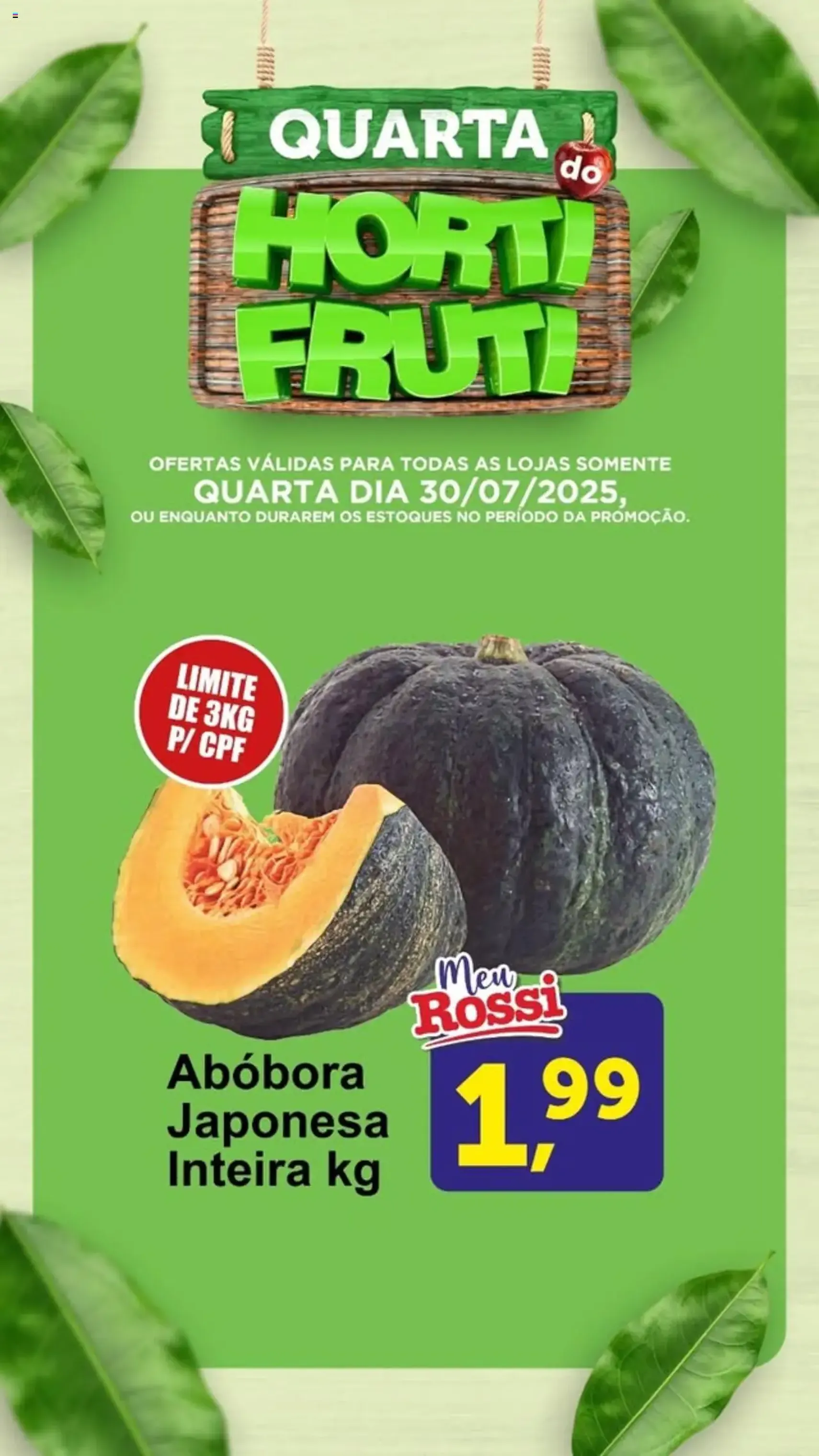 Rossi Supermercados - Ofertas da semana - folheto válido a partir de 30/07/2025 página 3 de 4
