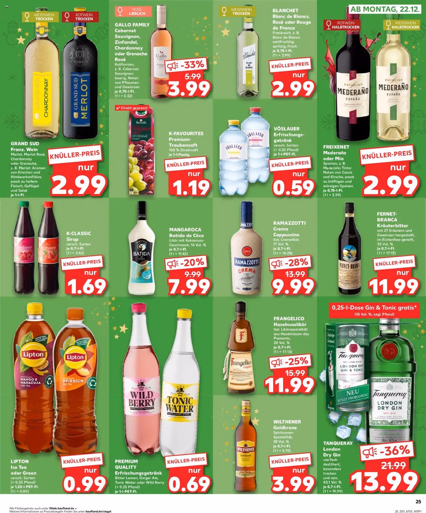 Kaufland Prospekt - Gültiger Prospekt ab 18.12.2025, Seite 25 von insgesamt 38