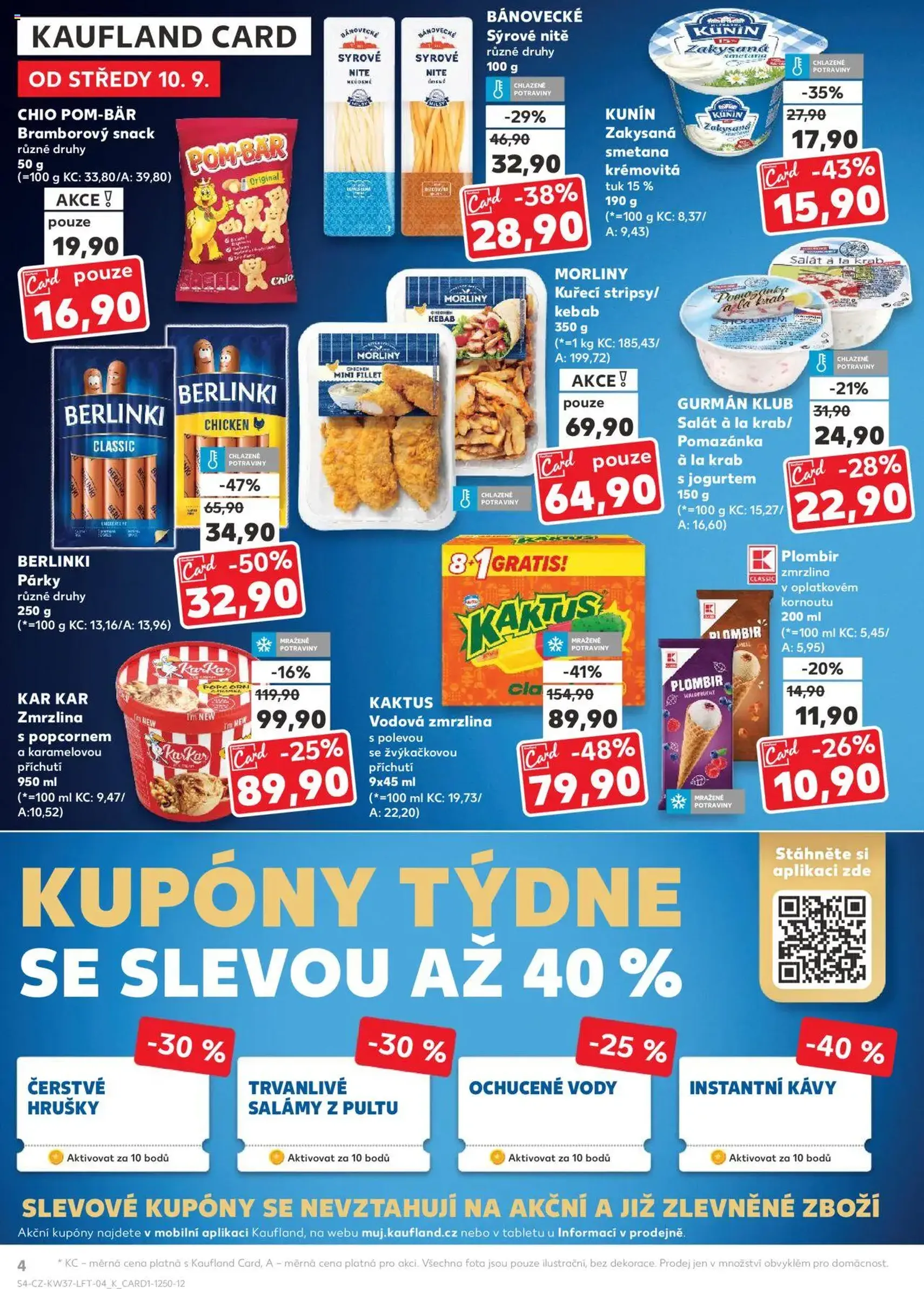 Kaufland leták - platný leták od 10.09.2025 strana 4 z 90 Kaufland leták - platný leták od 10.09.2025 strana 4 z 90