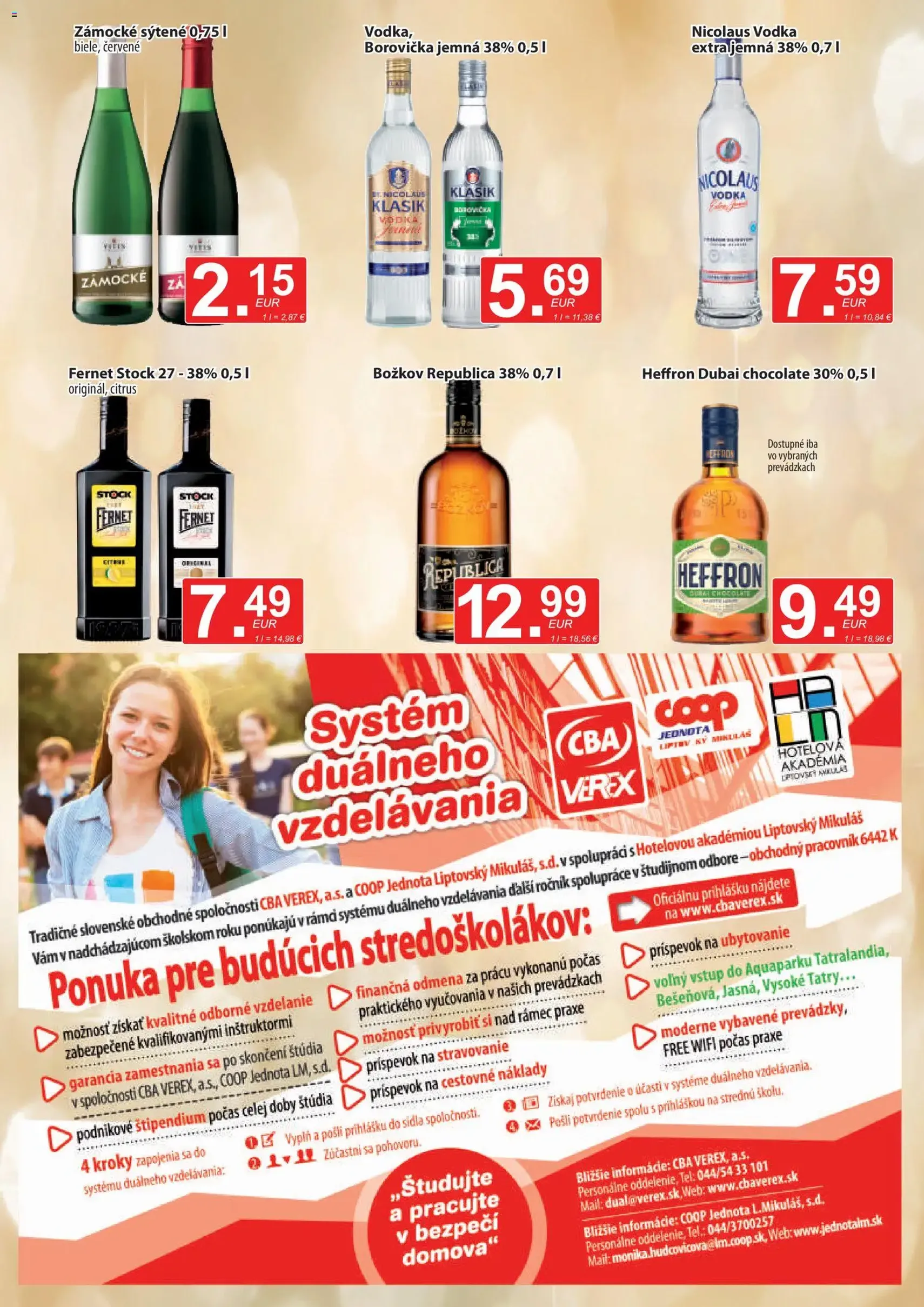 CBA Verex leták - platný leták od 01.12.2025 strana 11 z 12