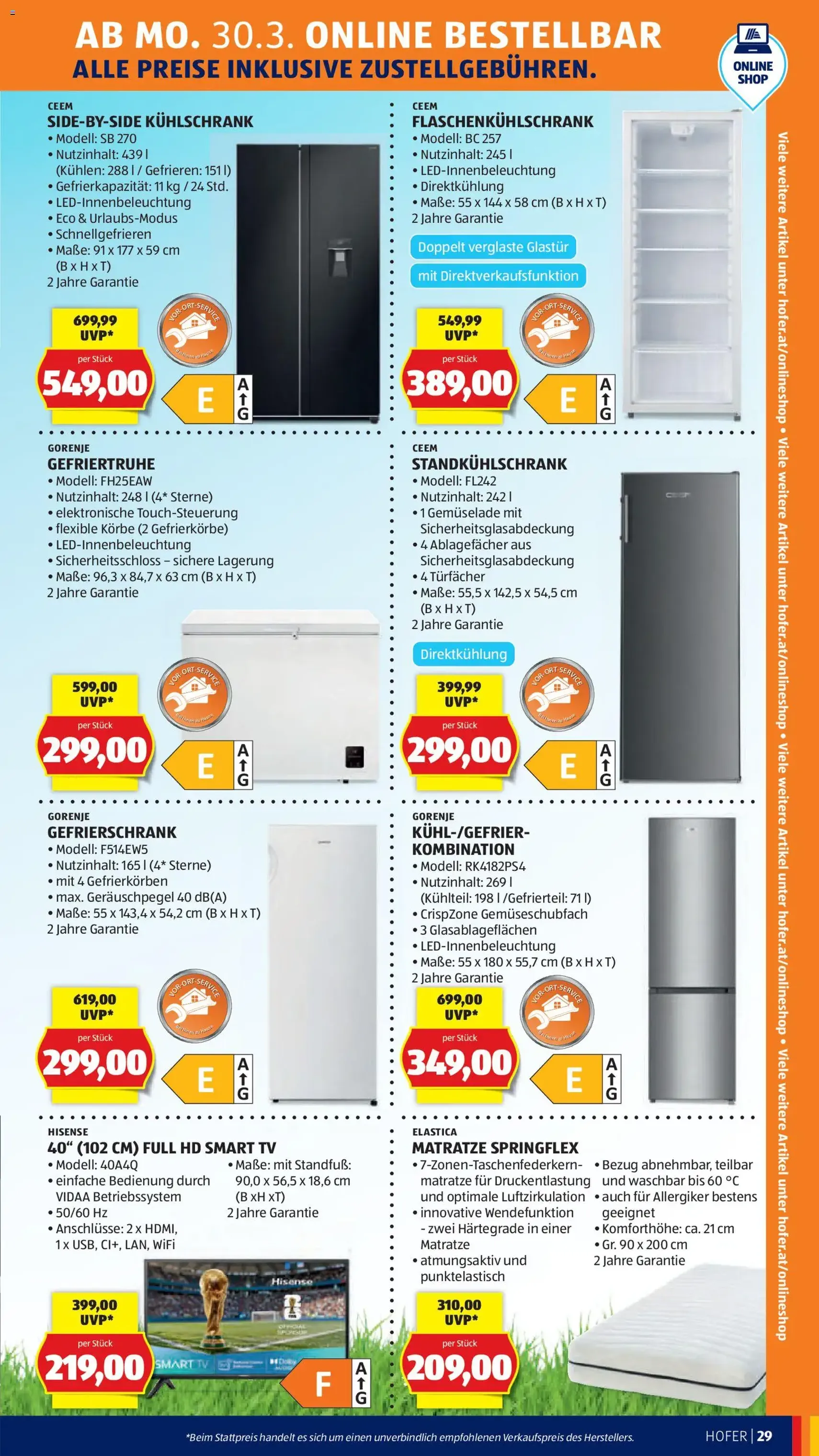 Hofer Flugblatt - Gültiger Prospekt ab 27.03.2026, Seite 35 von insgesamt 46