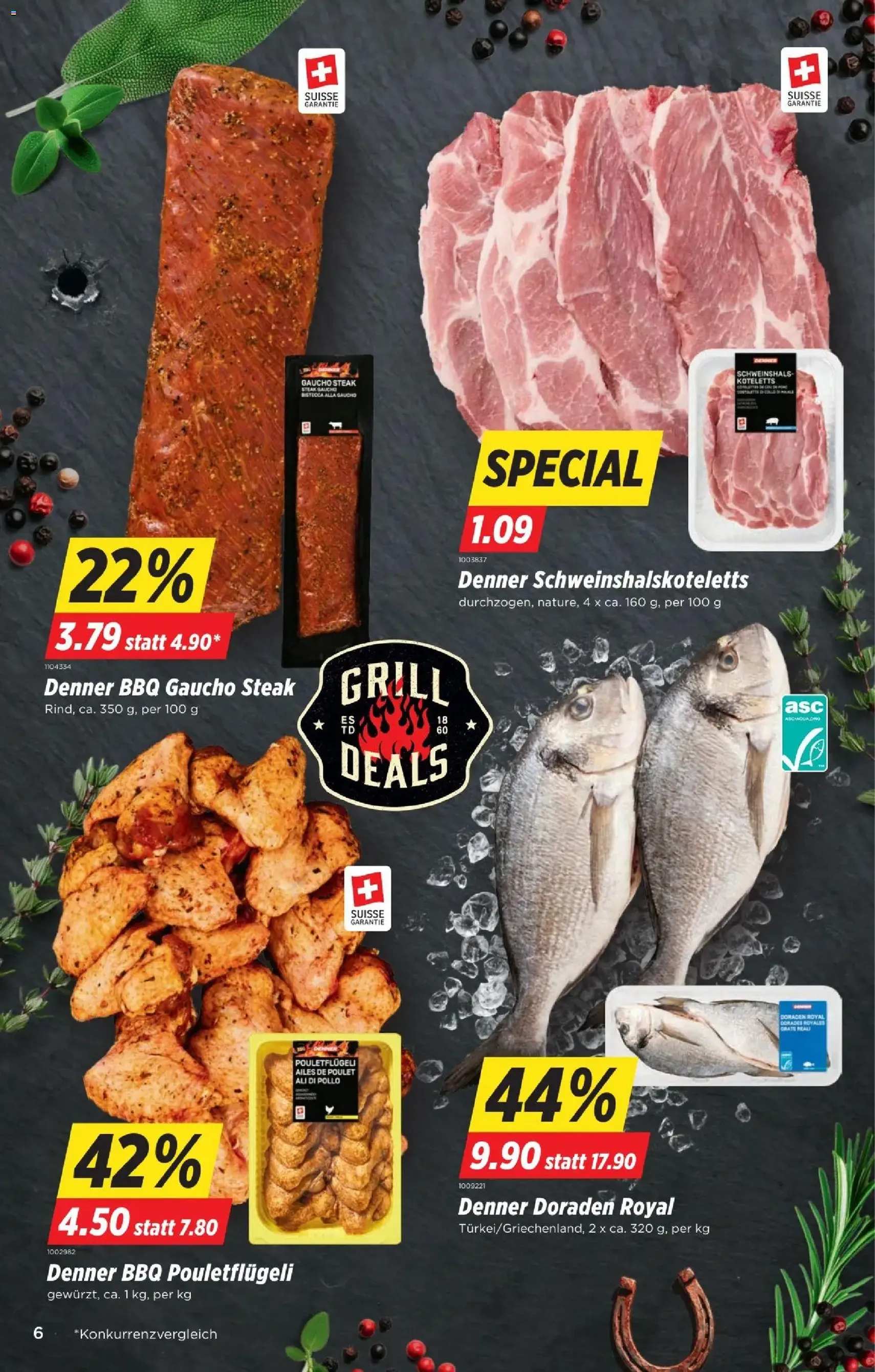 Denner aktionen - Gültiger Prospekt ab 18.06.2026, Seite 6 von insgesamt 22