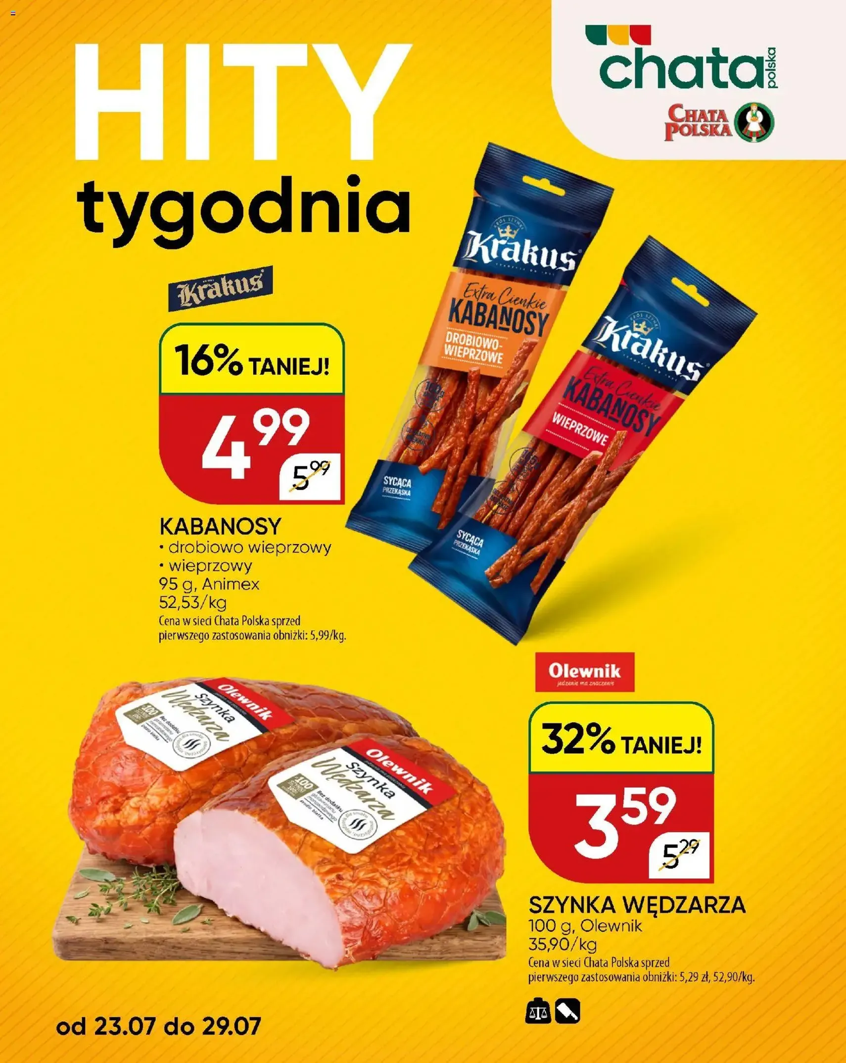 Chata Polska gazetka - ważny gazetka od 30.07.2026 strona 22 z 28