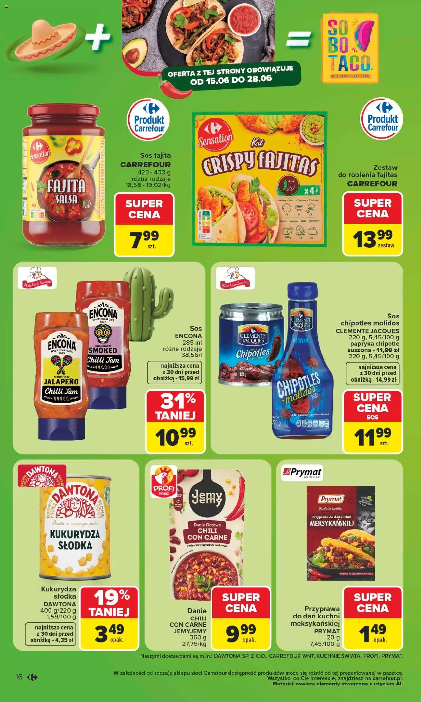Carrefour gazetka - ważny gazetka od 15.06.2026 strona 18 z 59