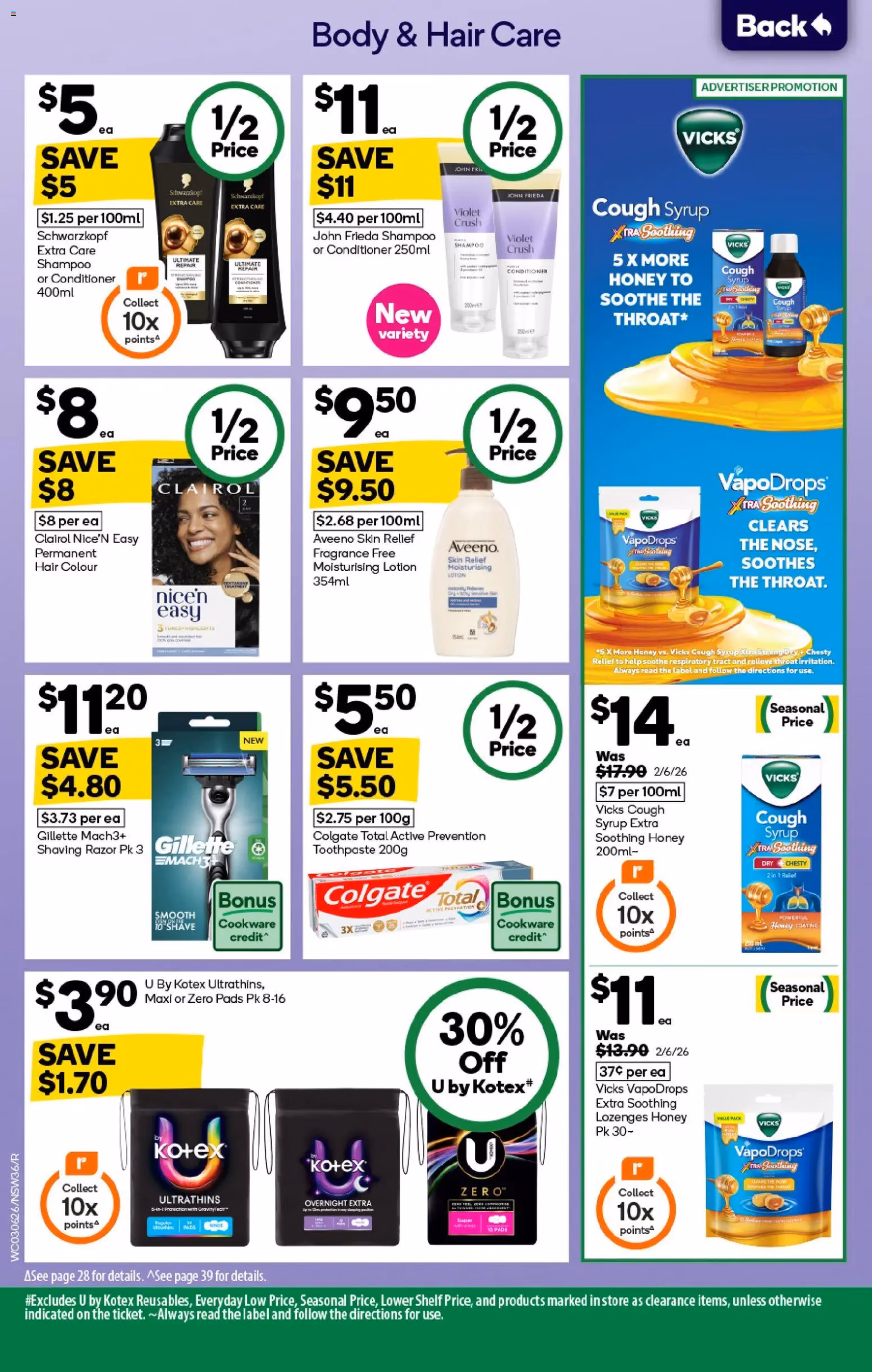 Woolworths catalogue - valid flyer from 03/06/2026, page 36 of 50