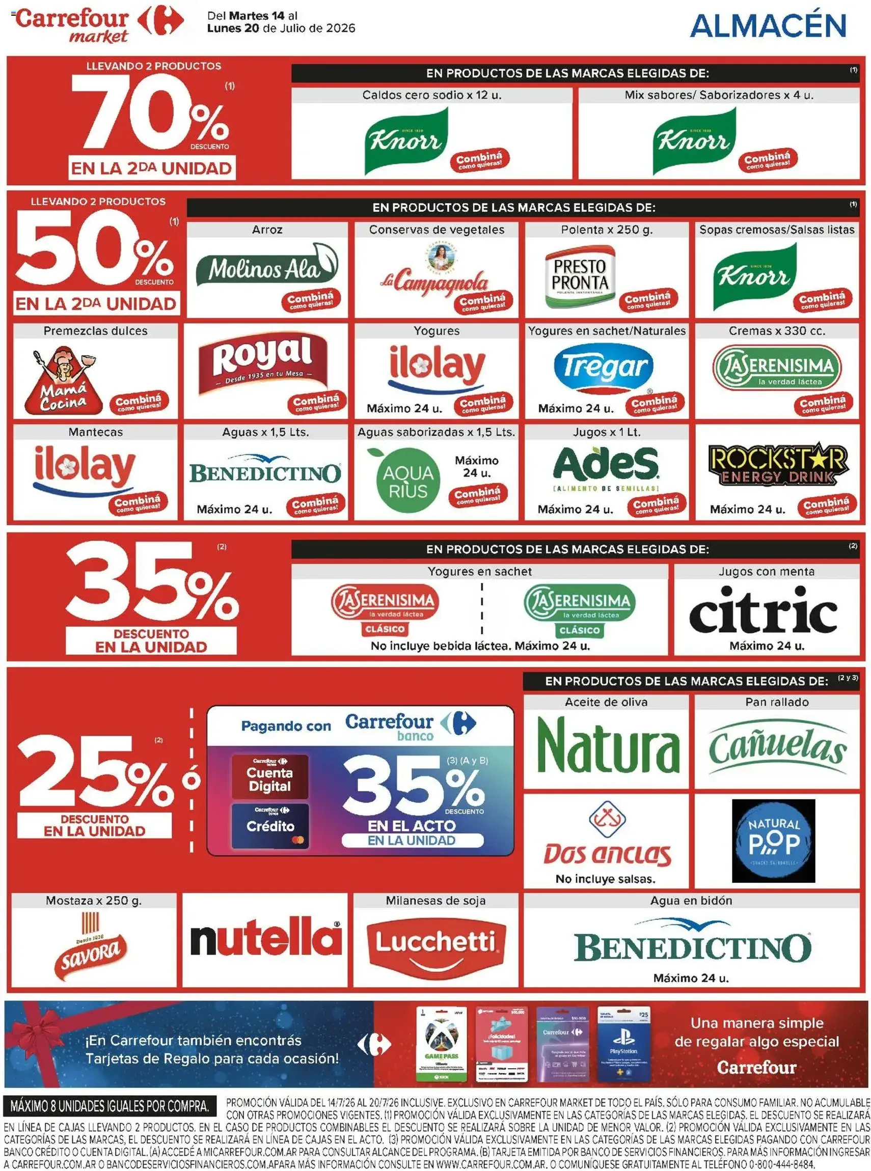 Carrefour ofertas - folleto válido desde 14/07/2026 página 43 de 54