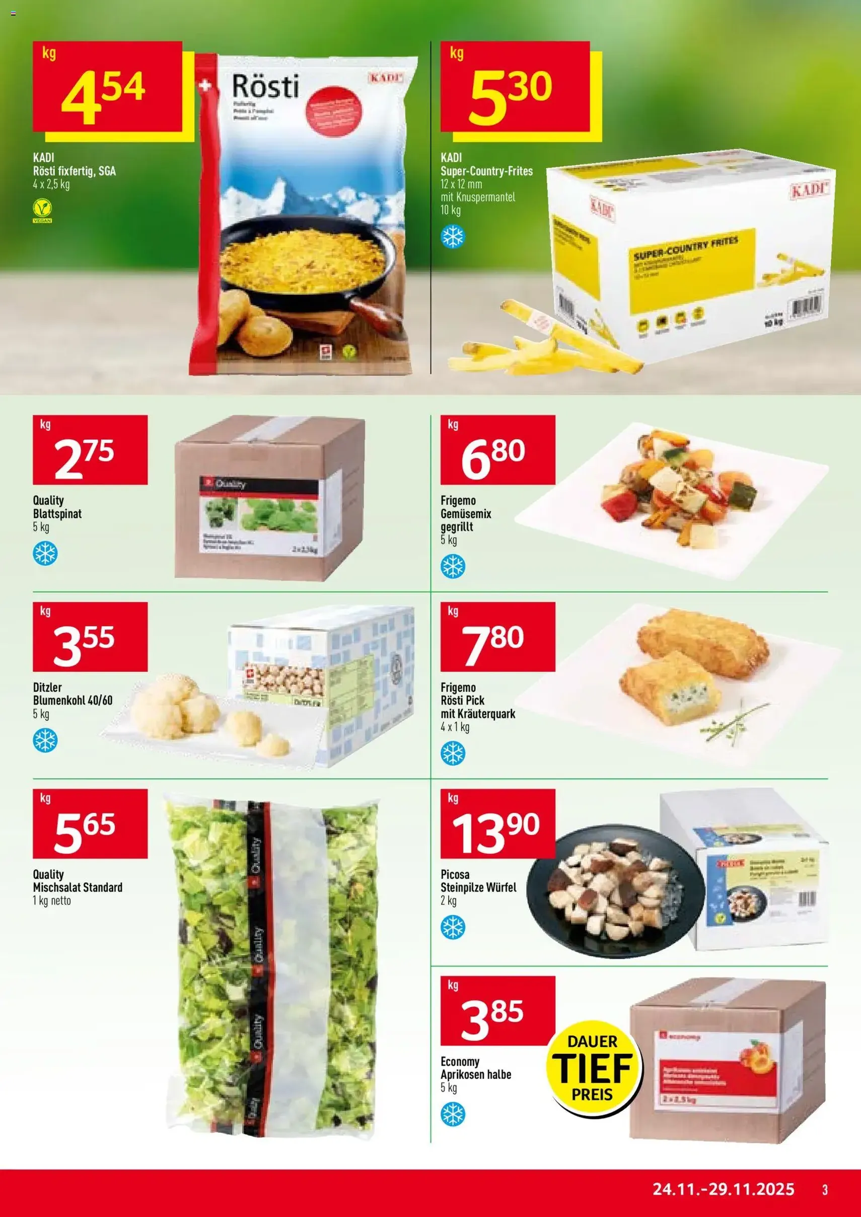 Prodega Aktionen - Gültiger Prospekt ab 24.11.2025, Seite 3 von insgesamt 40