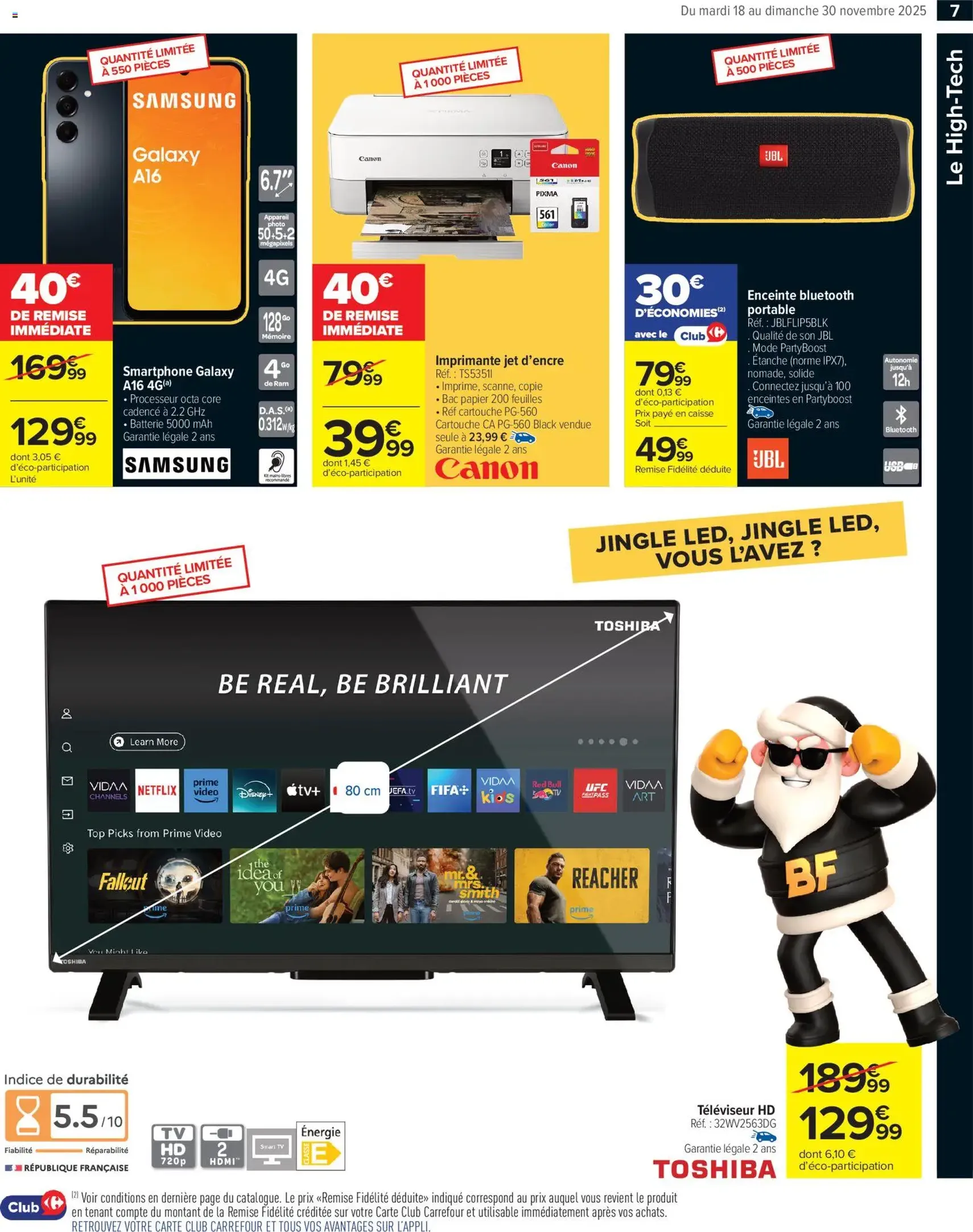 Carrefour Market Black Friday - brochure valable à partir du 18/11/2025, page 9 sur 18