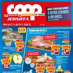 COOP Jednota leták - náhľad letáku platný od 17.09.2026