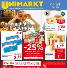 Unimarkt Flugblatt - Prospekt Vorschau gültig ab 29.10.2025 Unimarkt Flugblatt - Prospekt Vorschau gültig ab 29.10.2025