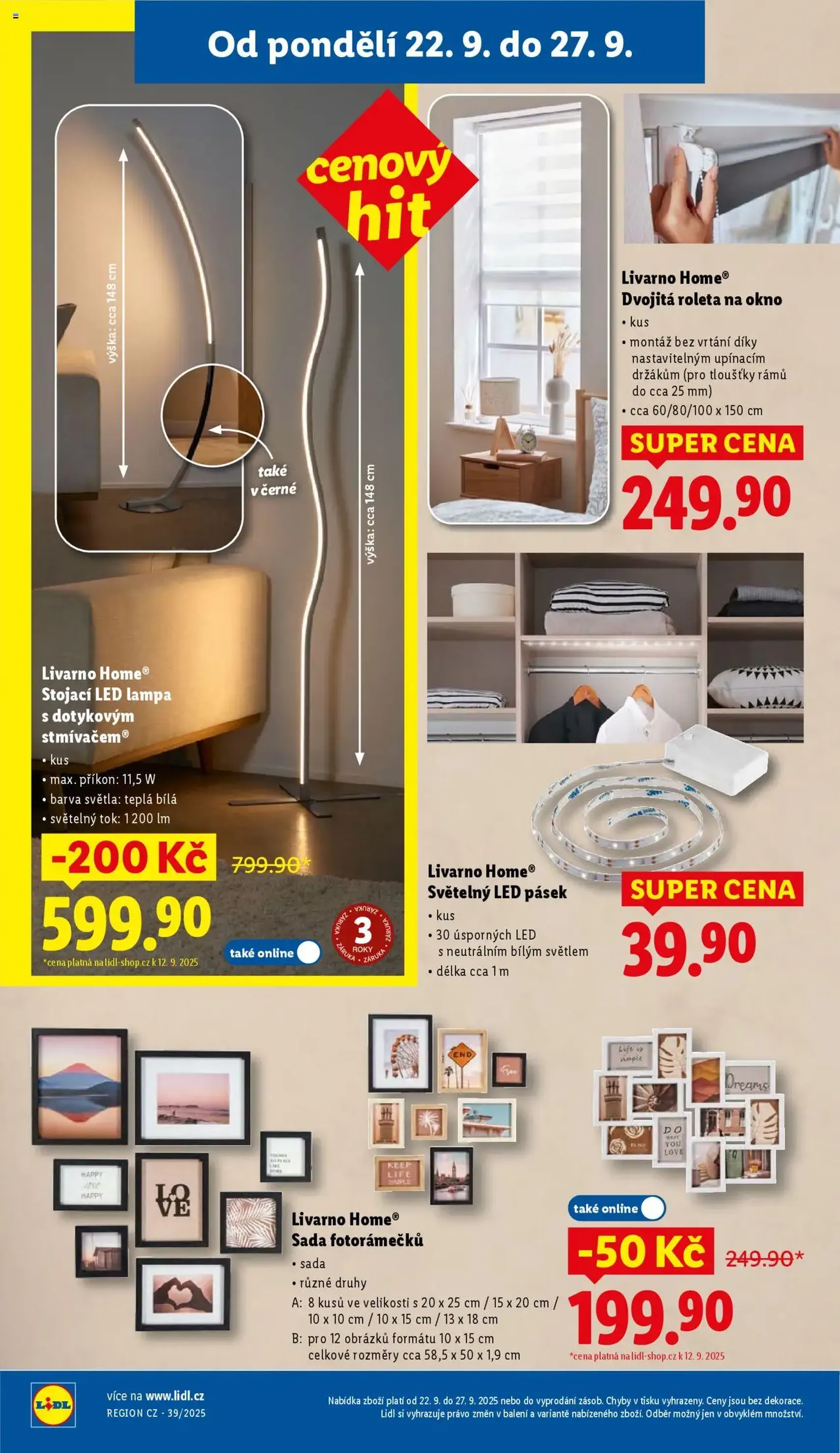 Lidl leták - platný leták od 22.09.2025 strana 46 z 49 Lidl leták - platný leták od 22.09.2025 strana 46 z 49