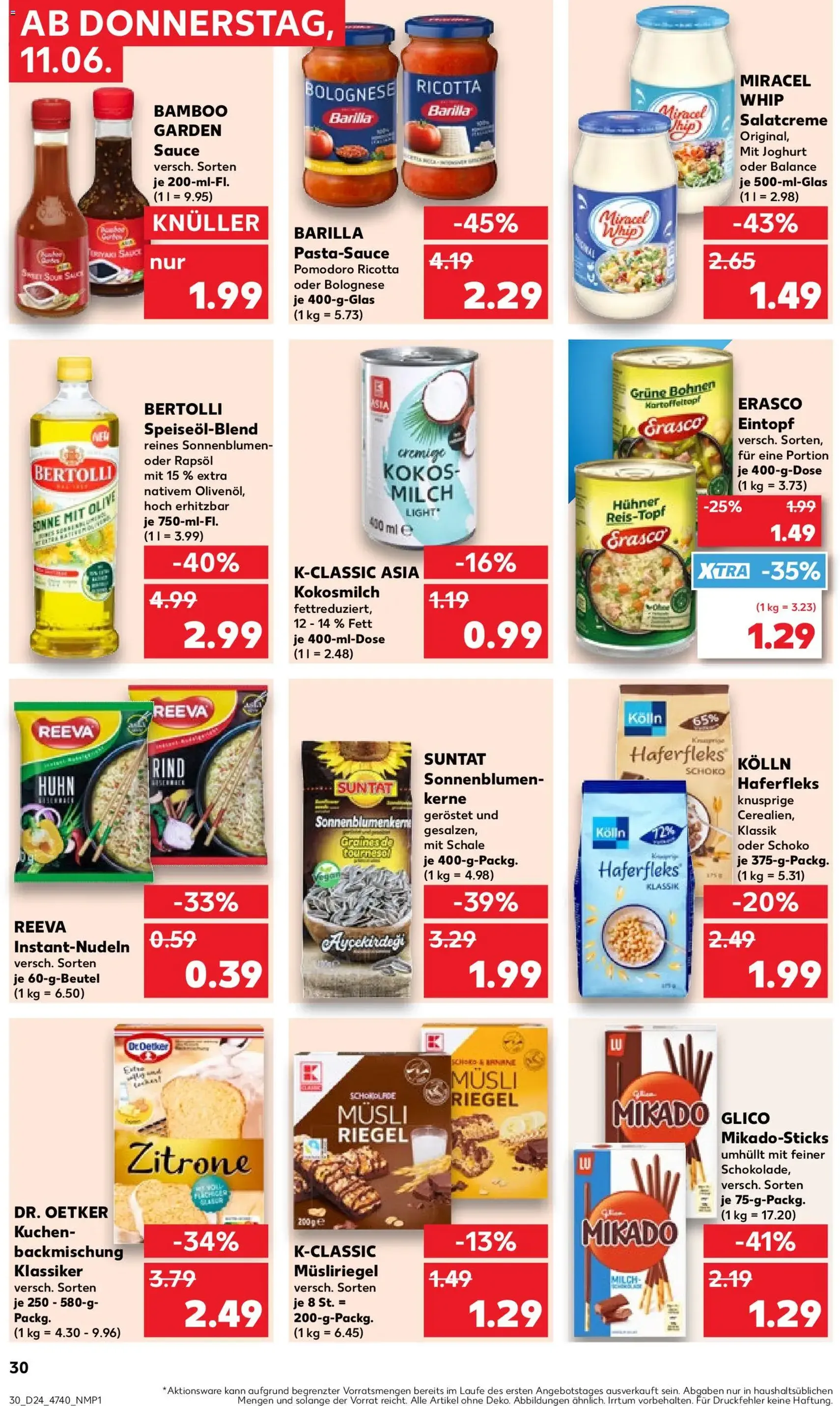 Kaufland DE - DE Folder - geldige folder vanaf 11-06-2026 pagina 30 van 50