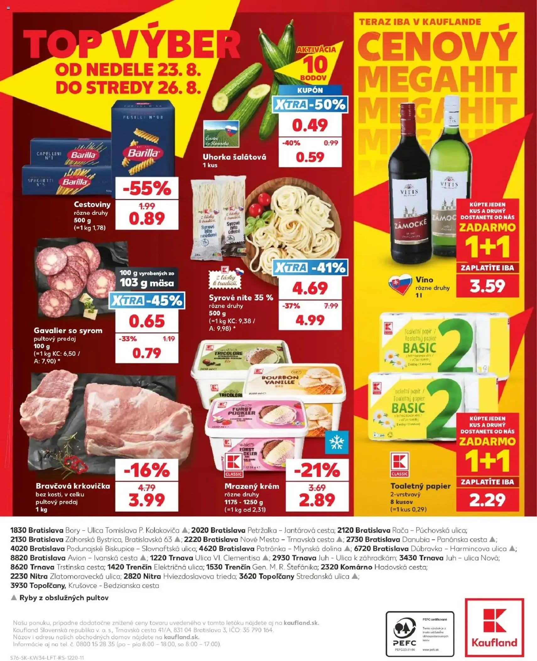 Kaufland leták - platný leták od 20.08.2026 strana 76 z 76