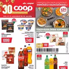 COOP Szolnok Akciós újság - szórólap előnézete érvényes 2025.07.31. -tól