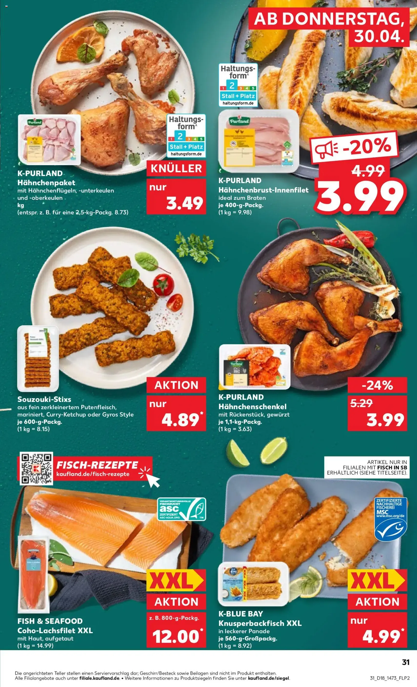 Kaufland Prospekt - Gültiger Prospekt ab 30.04.2026, Seite 31 von insgesamt 62