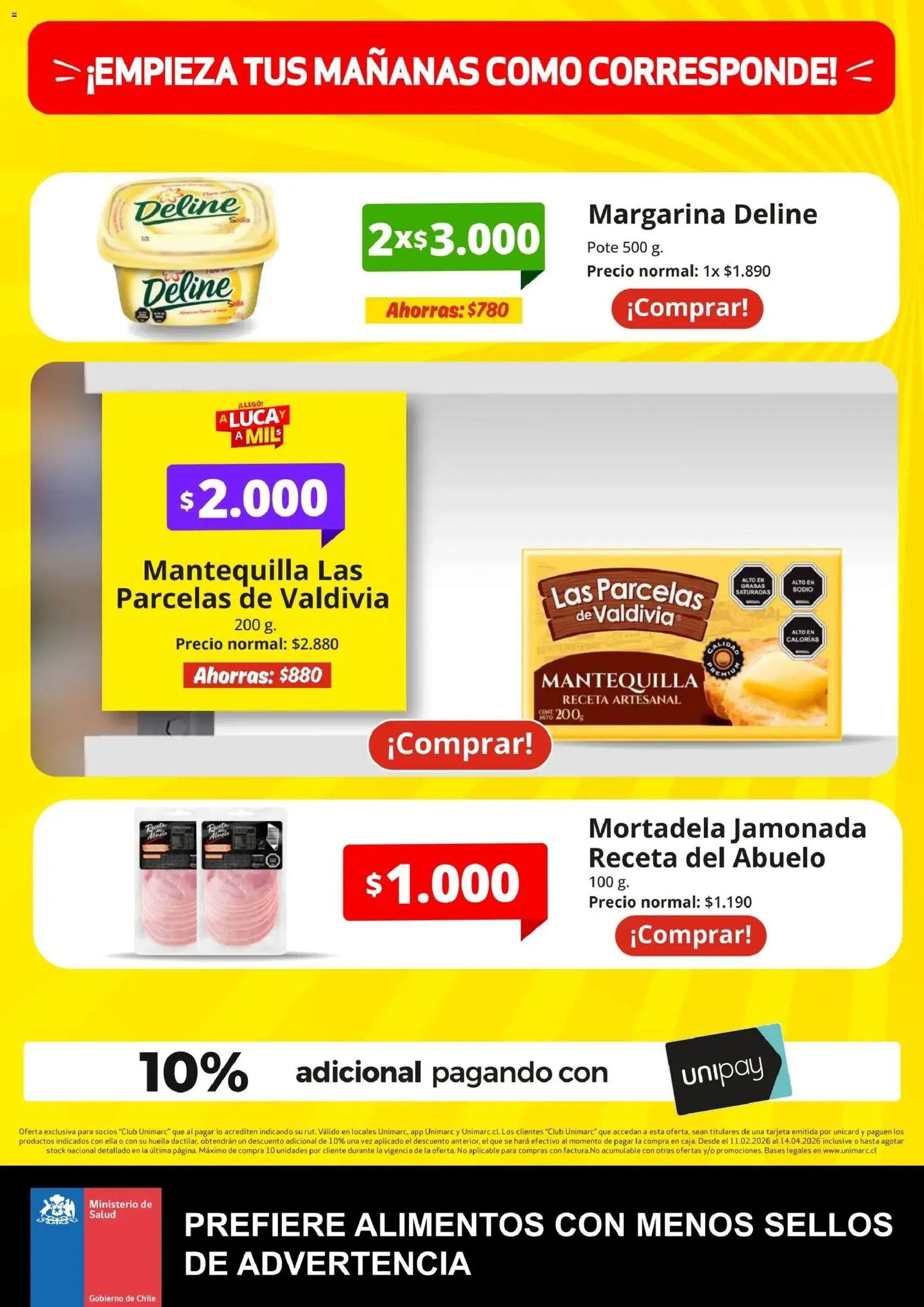 Unimarc Ofertas - folleto válido desde 11.02.2026 página 10 de 26