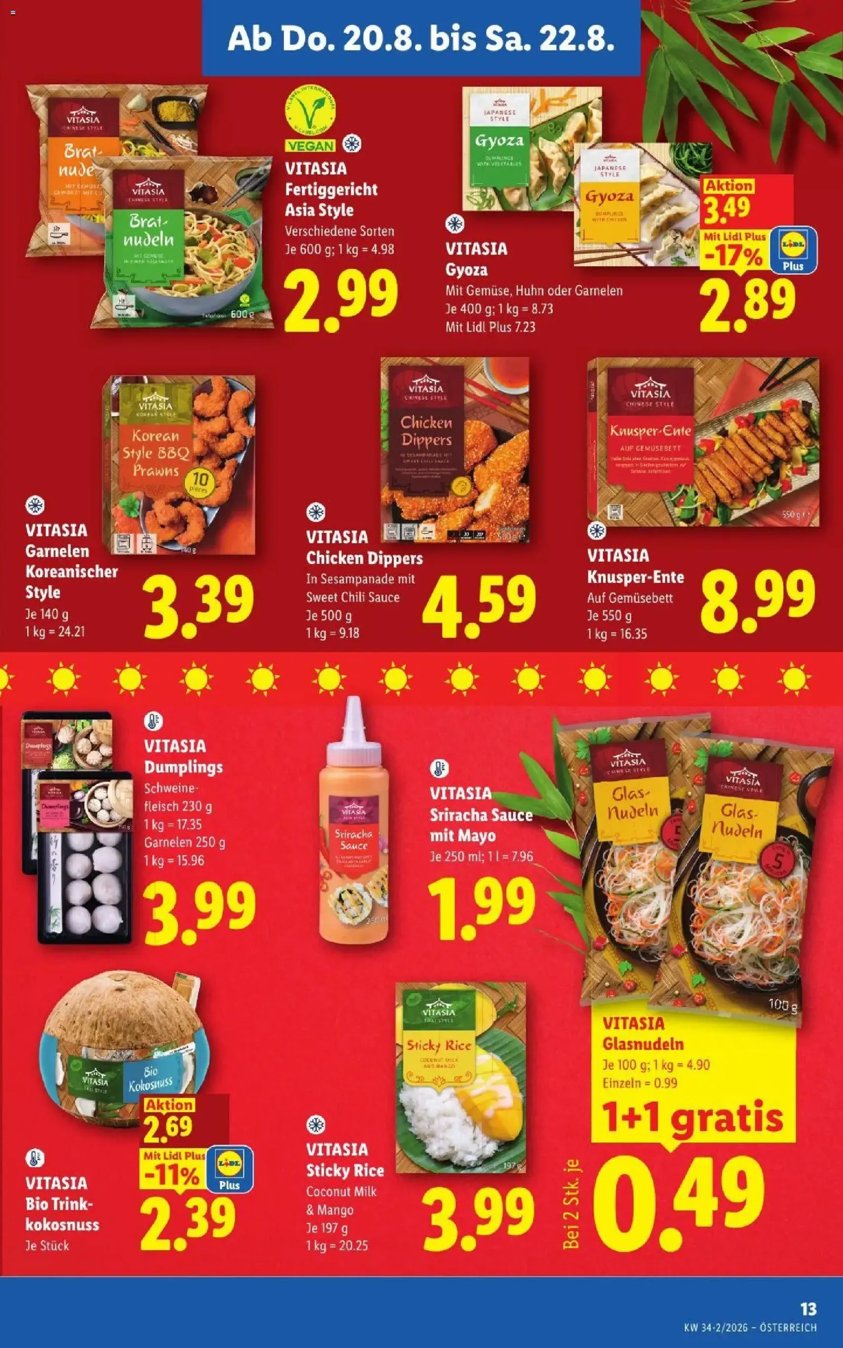 Lidl - Flugblatt - Gültiger Prospekt ab 20.08.2026, Seite 15 von insgesamt 55