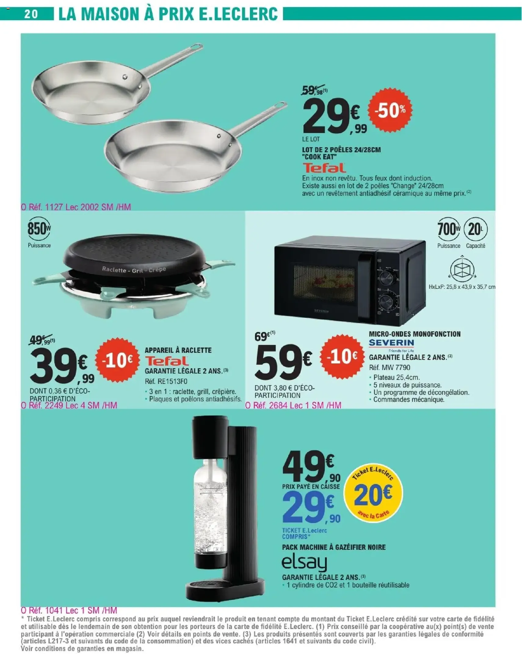 E.Leclerc catalogue - brochure valable à partir du 20/10/2026, page 20 sur 63
