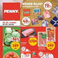 PENNY Akciós újság - szórólap előnézete érvényes 2025.10.22. -tól