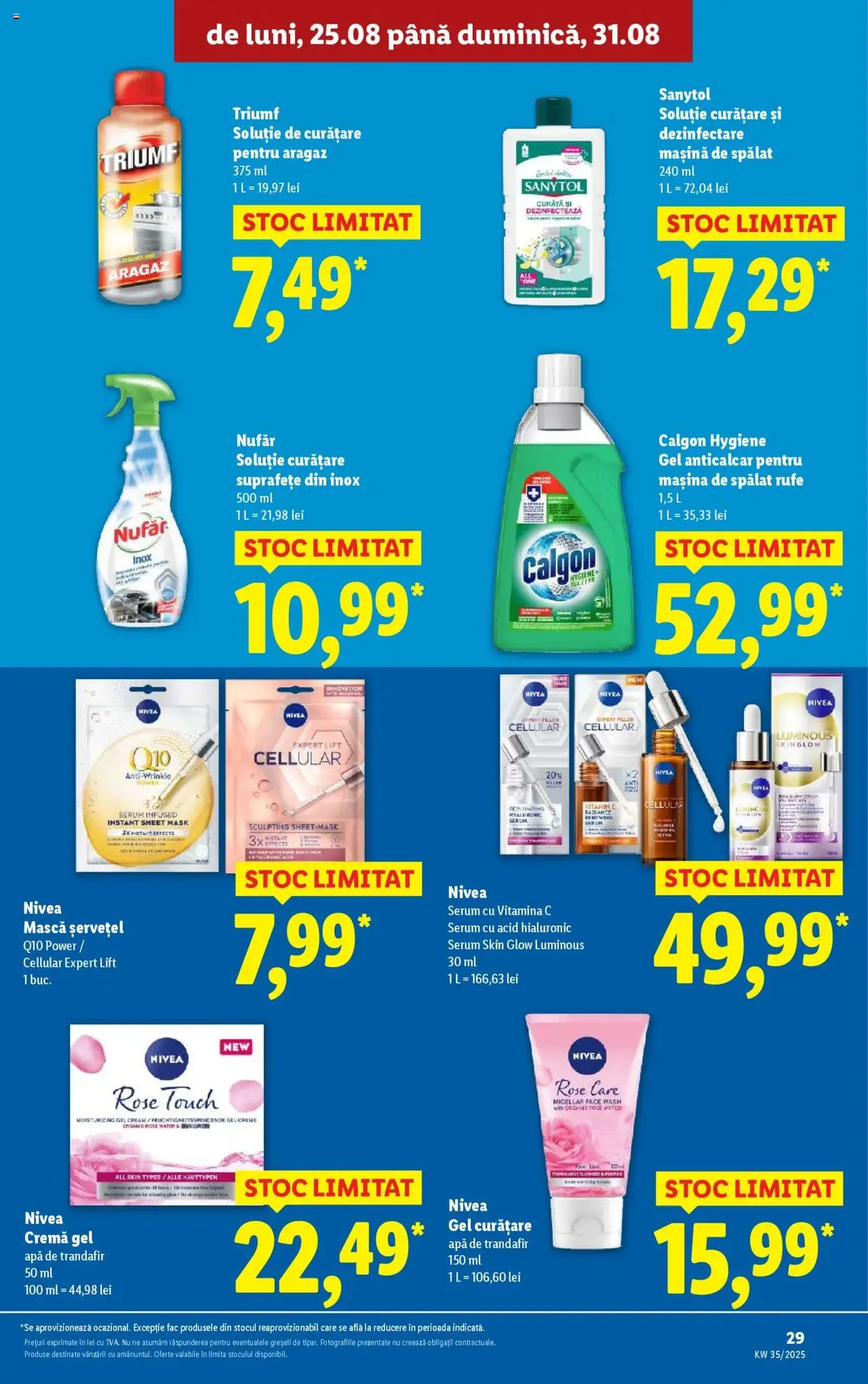 Catalog Lidl - cataloage valabile începând cu 25.08.2025 pagina 29 din 74 Catalog Lidl - cataloage valabile începând cu 25.08.2025 pagina 29 din 74