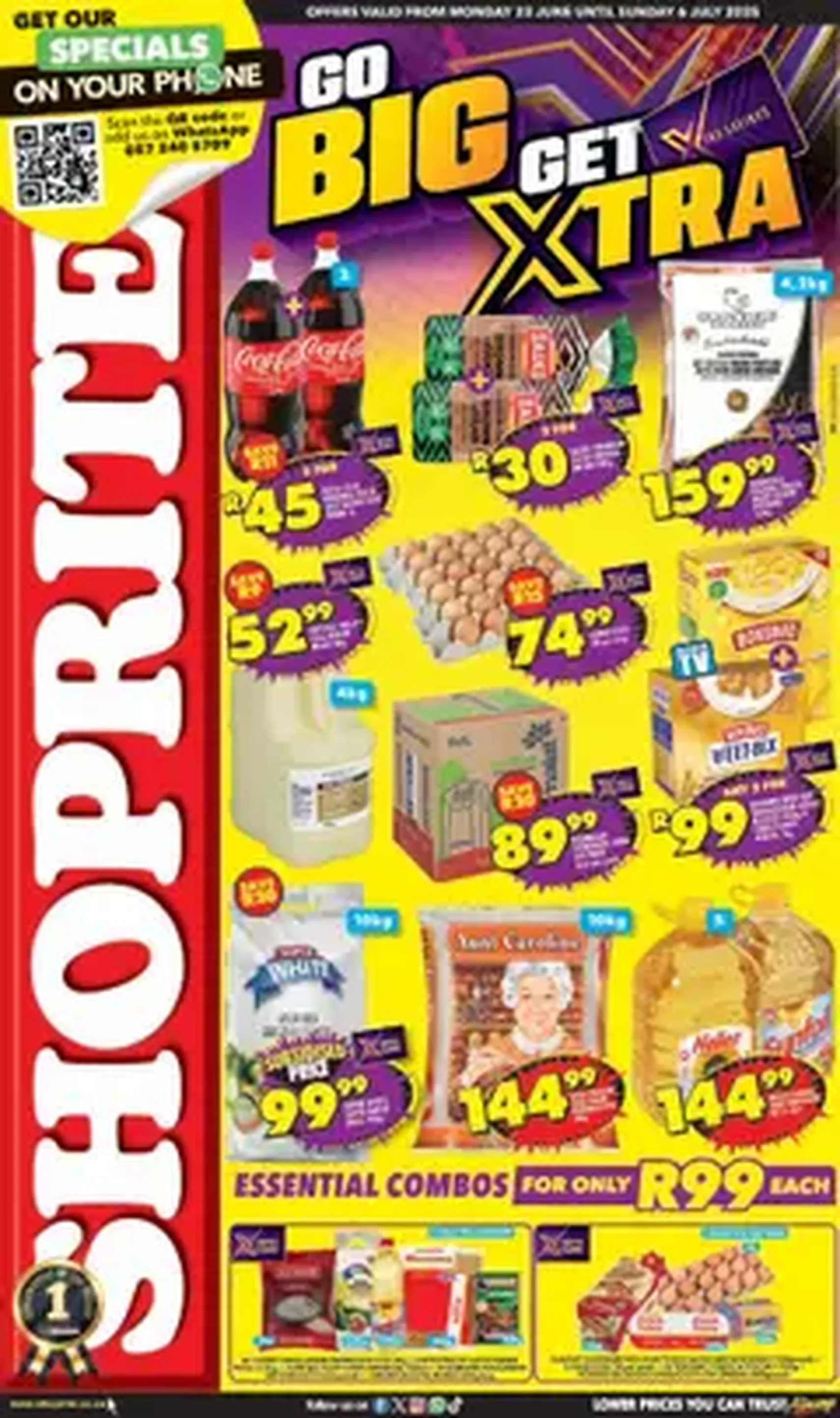 Shoprite Specials - valid flyer from 23/06/2025, page 1 of 1