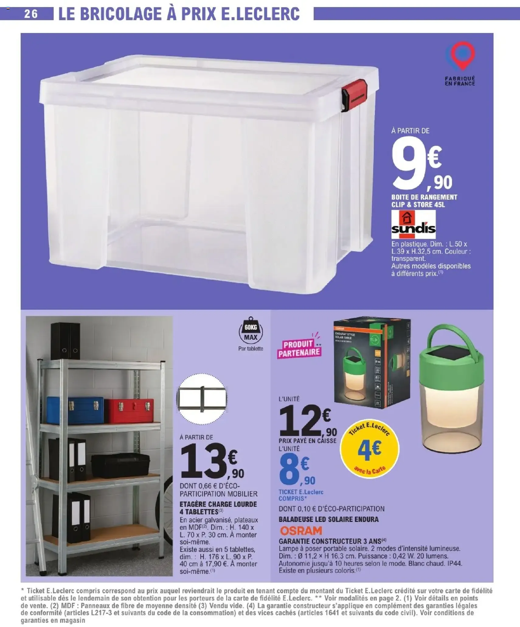 E.Leclerc catalogue - brochure valable à partir du 07/07/2026, page 26 sur 56