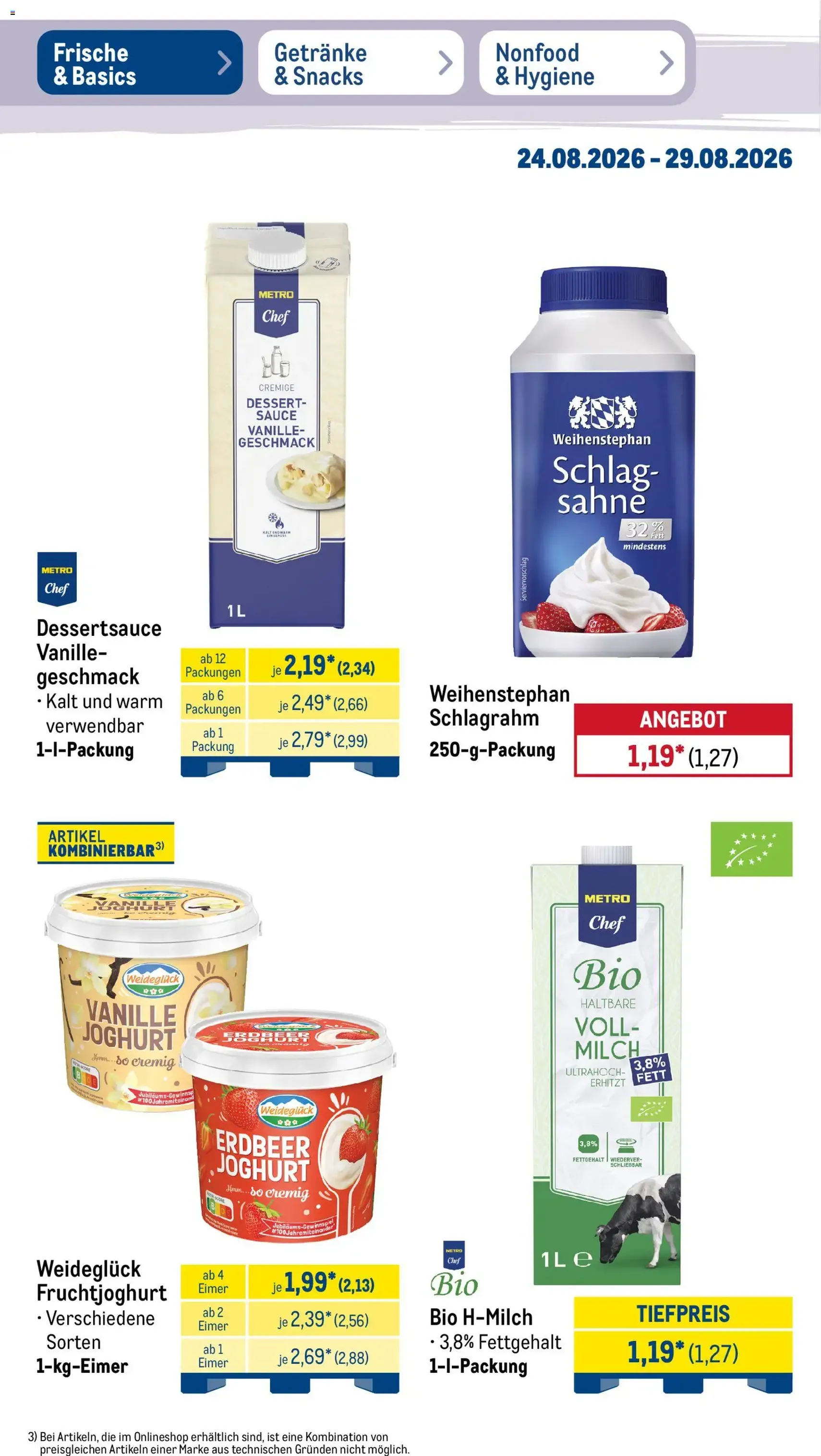Metro Prospekt - Gültiger Prospekt ab 24.08.2026, Seite 16 von insgesamt 50