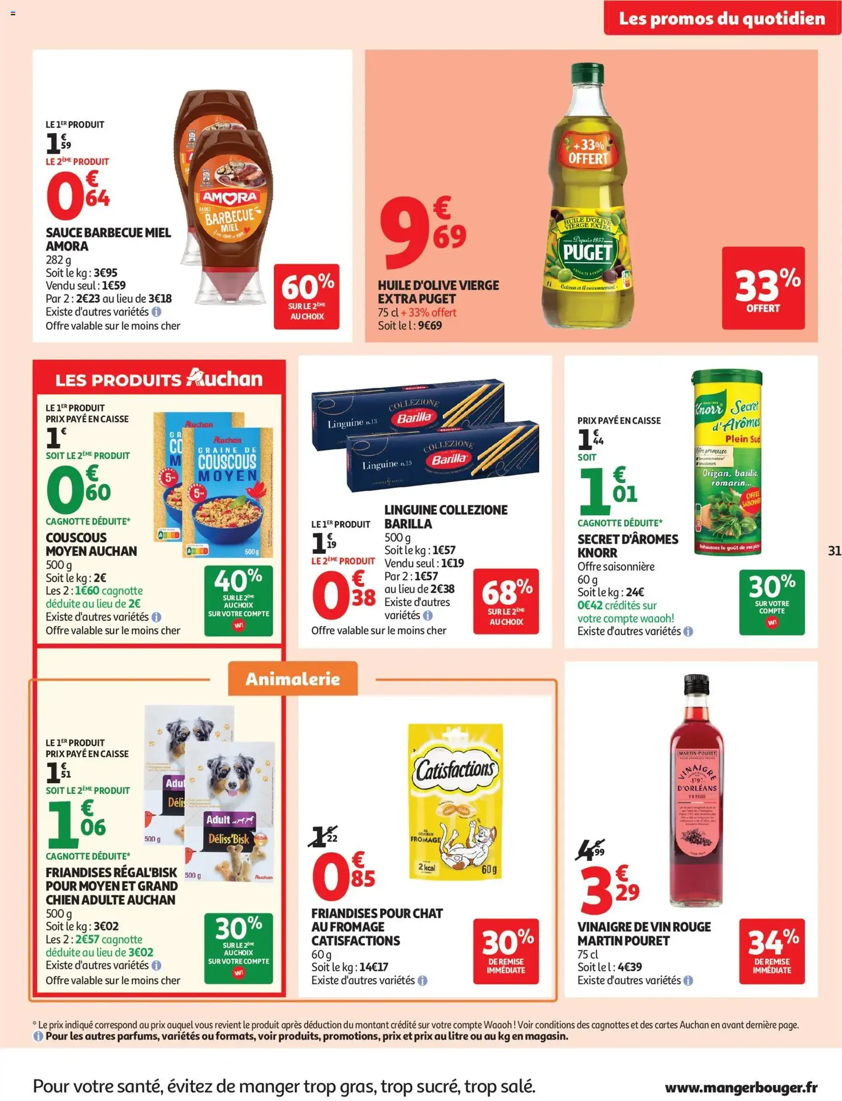 Auchan folder / publicité - geldige folder vanaf 28/07/2026 pagina 31 van 54