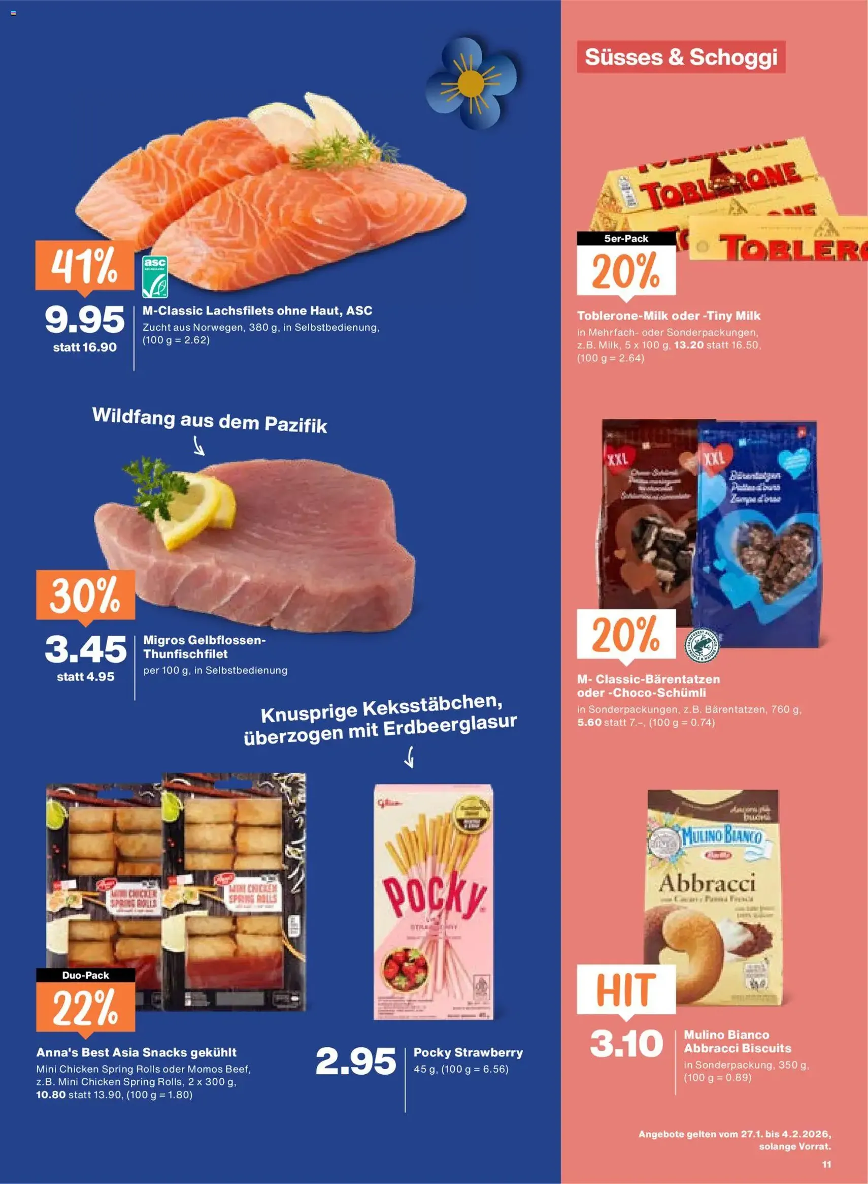 Migros Aktionen - Gültiger Prospekt ab 27.01.2026, Seite 11 von insgesamt 20