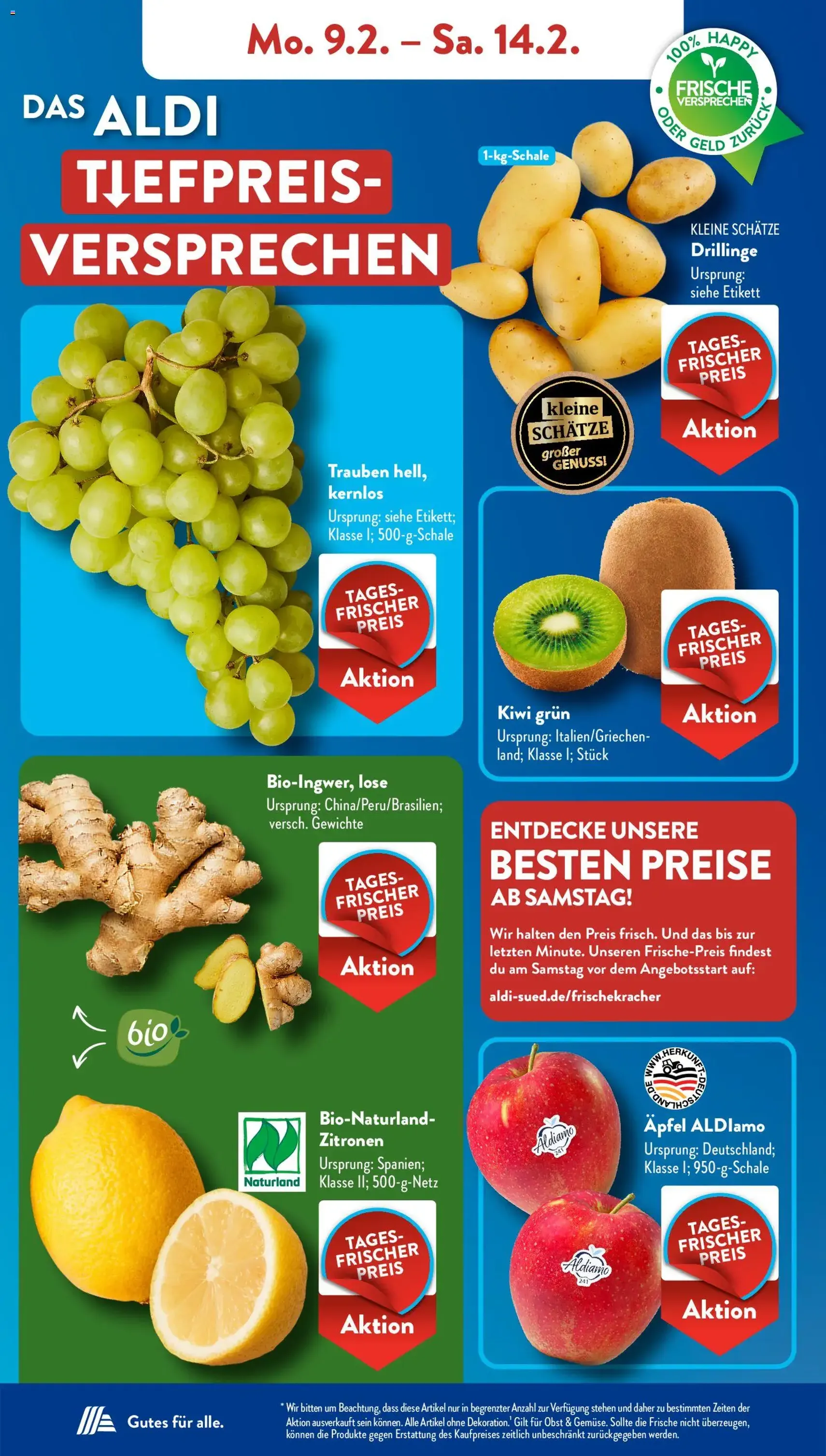 Aldi Süd Prospekt - Gültiger Prospekt ab 09.02.2026, Seite 4 von insgesamt 40