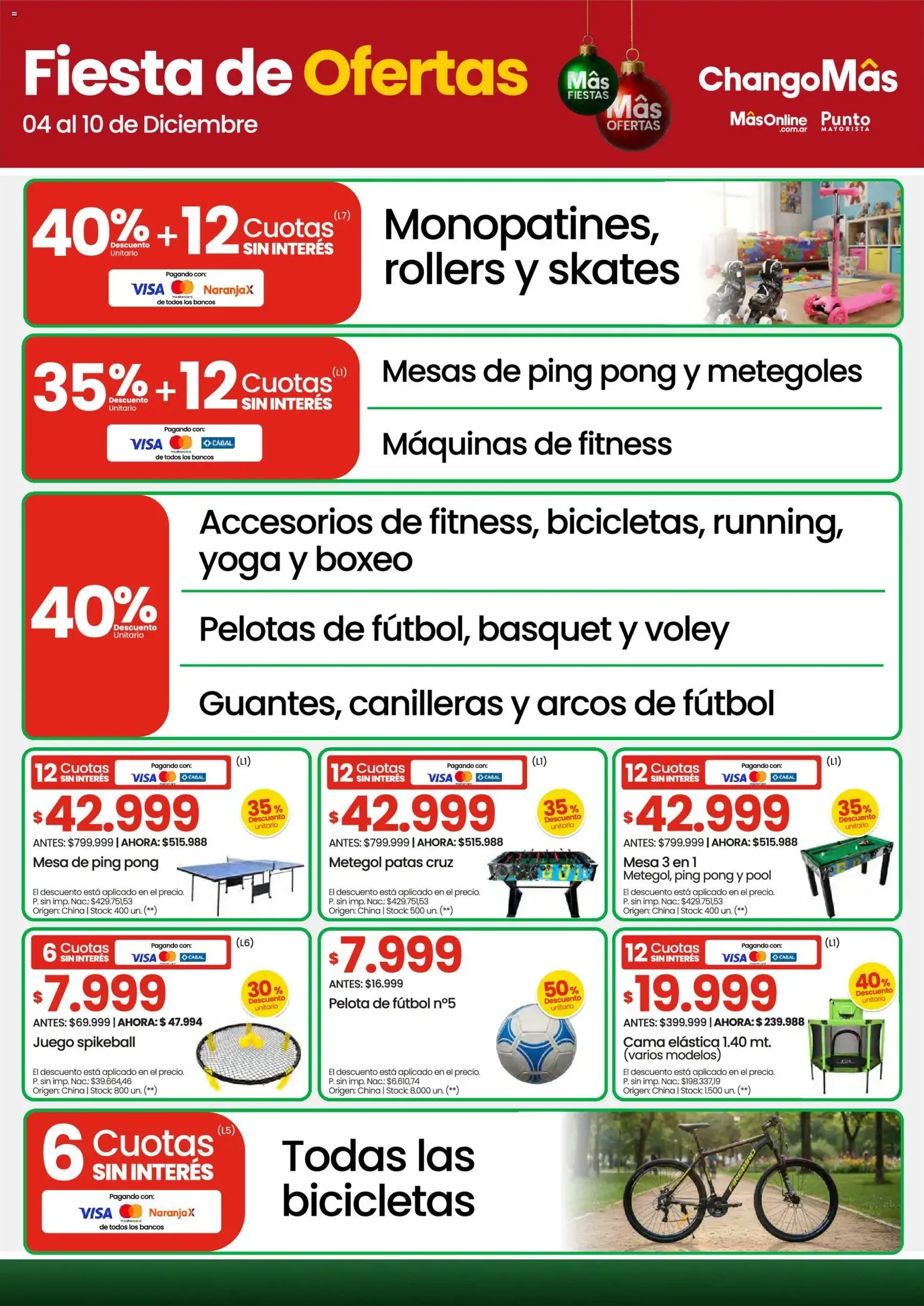 Changomas ofertas - folleto válido desde 04/12/2025 página 8 de 19