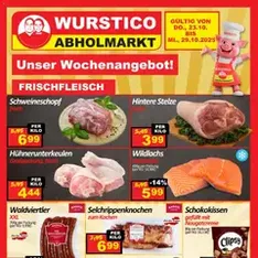 Wurstico Abholmarkt Flugblatt - Prospekt Vorschau gültig ab 23.10.2025