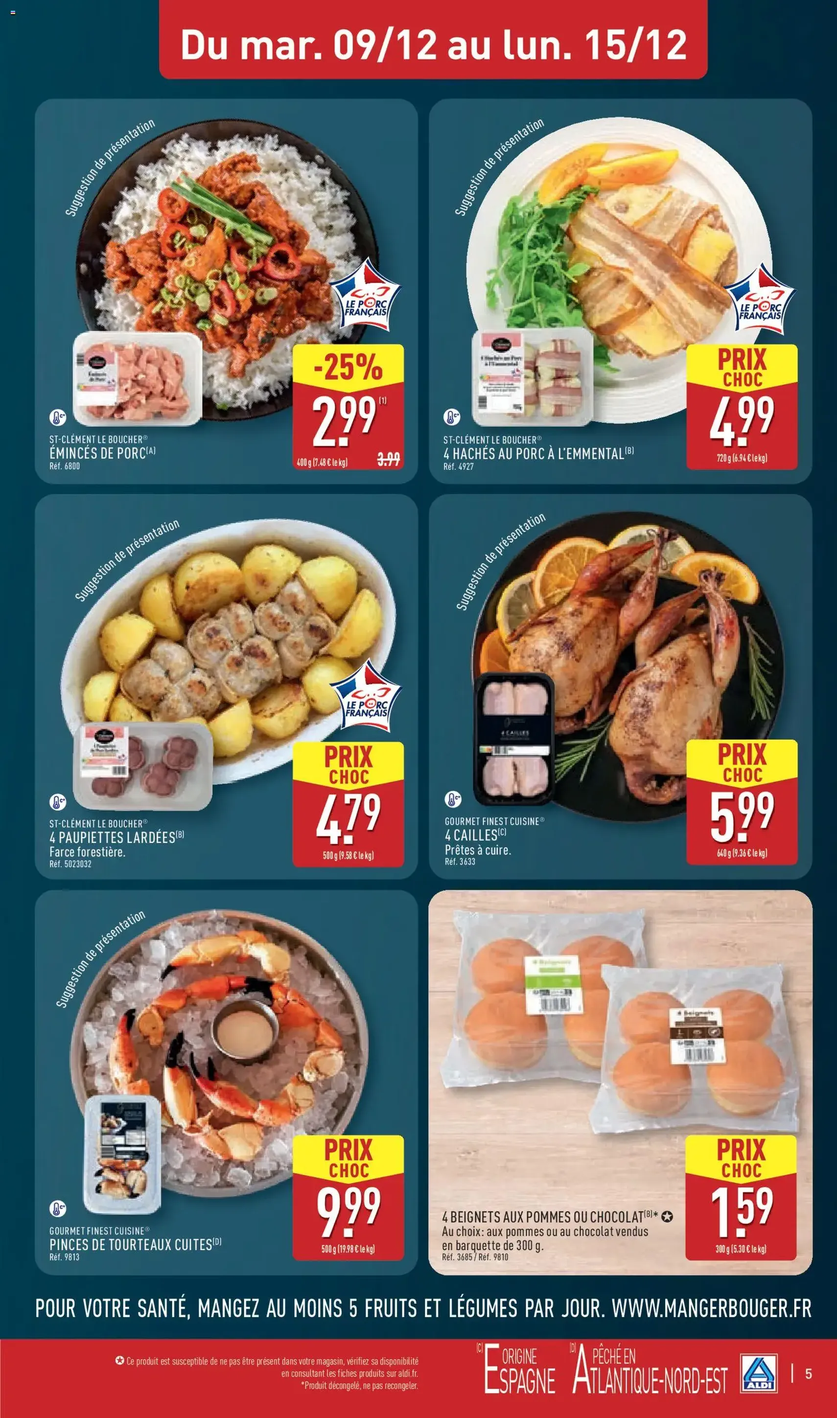 Aldi - Catalogue de la semaine 50 - brochure valable à partir du 09/12/2025, page 8 sur 49
