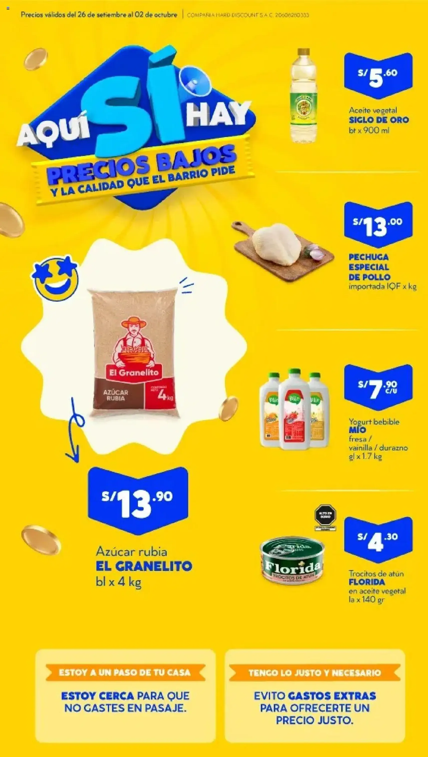 Mass - Semanal - Lima - folleto válido desde 26/09/2025 página 1 de 2