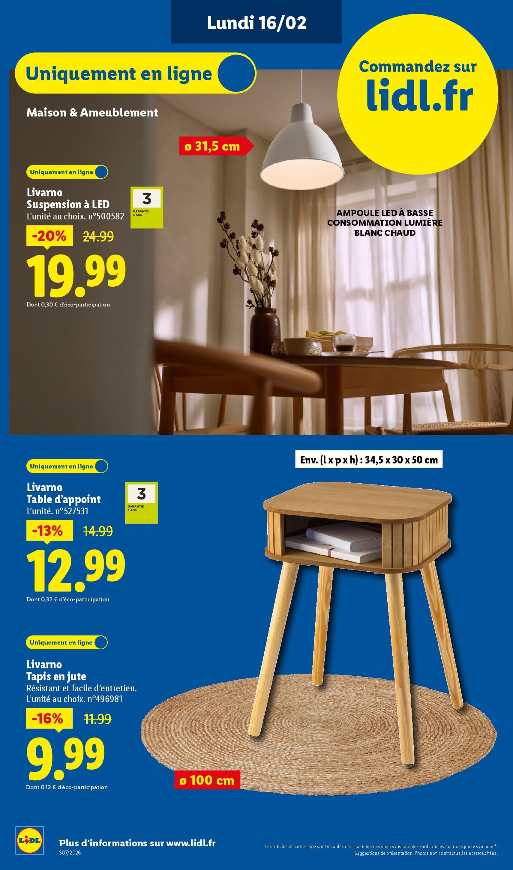 LIDL catalogue semaine 7 - brochure valable à partir du 12/02/2026, page 74 sur 79