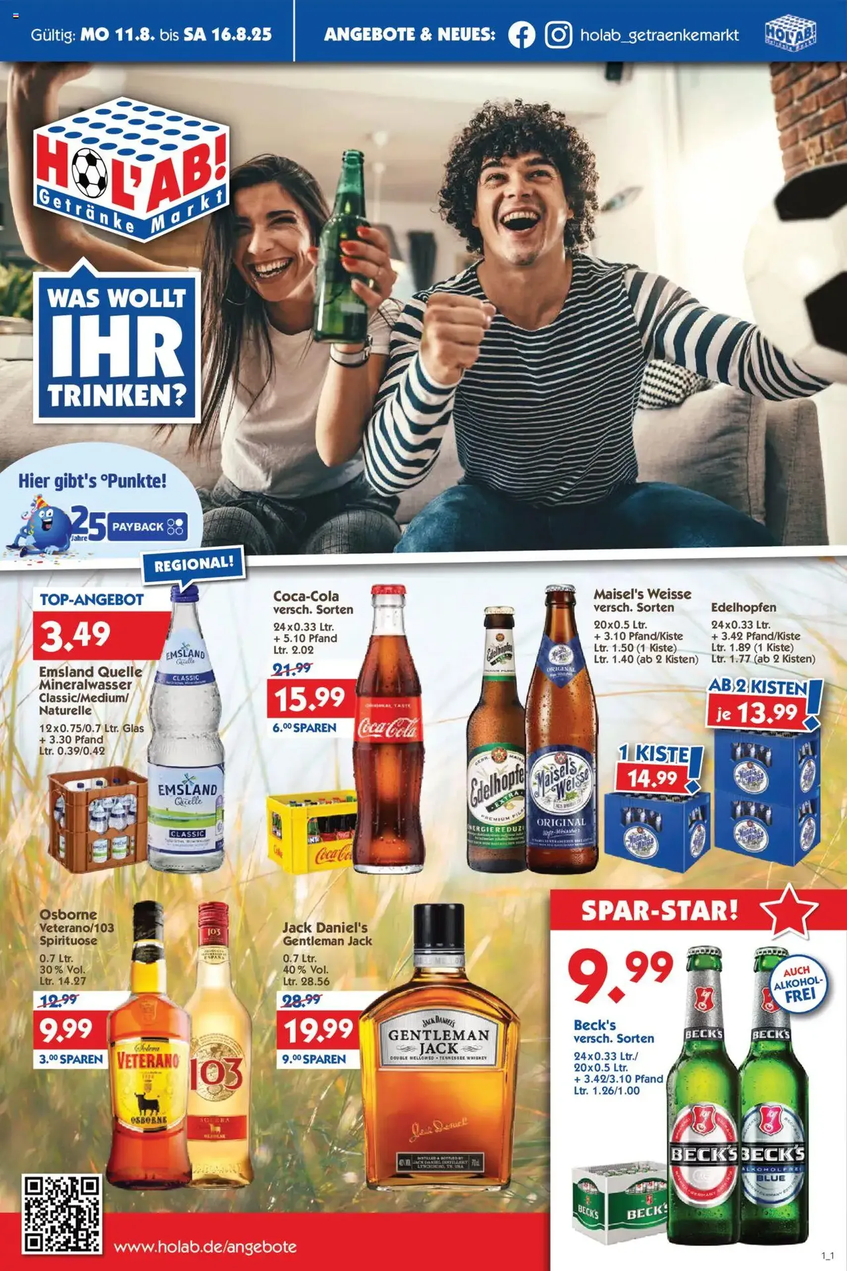 HOL’AB! Prospekt - Gültiger Prospekt ab 11.08.2025, Seite 1 von insgesamt 7