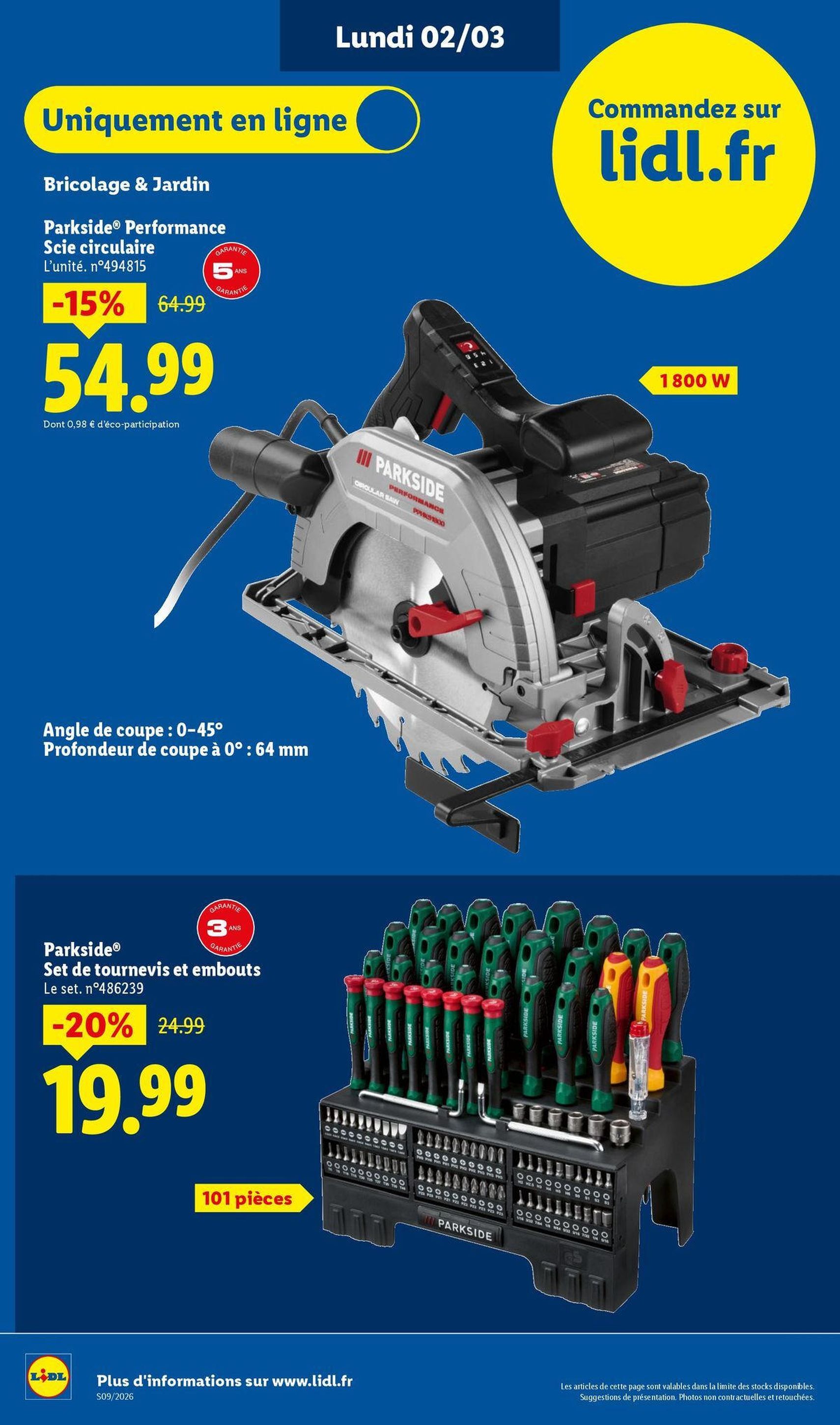 LIDL catalogue semaine 9 - brochure valable à partir du 26/02/2026, page 78 sur 81