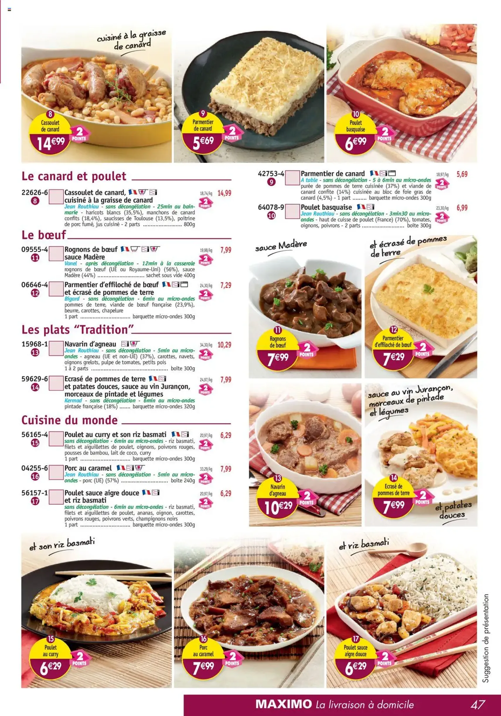 Maximo catalogue - brochure valable à partir du 29/08/2025, page 47 sur 64 Maximo catalogue - brochure valable à partir du 29/08/2025, page 47 sur 64