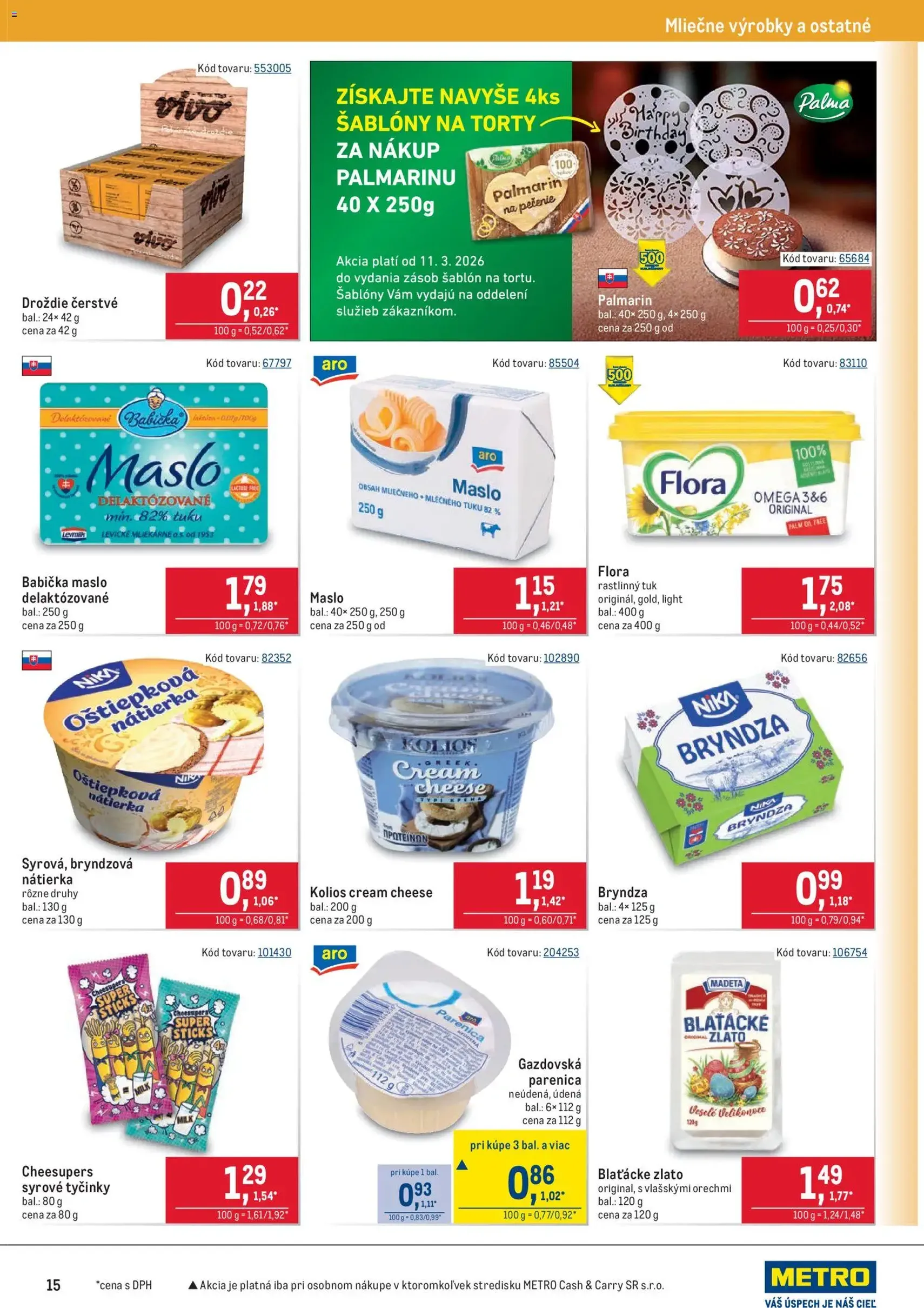 Metro leták - platný leták od 11.03.2026 strana 15 z 40