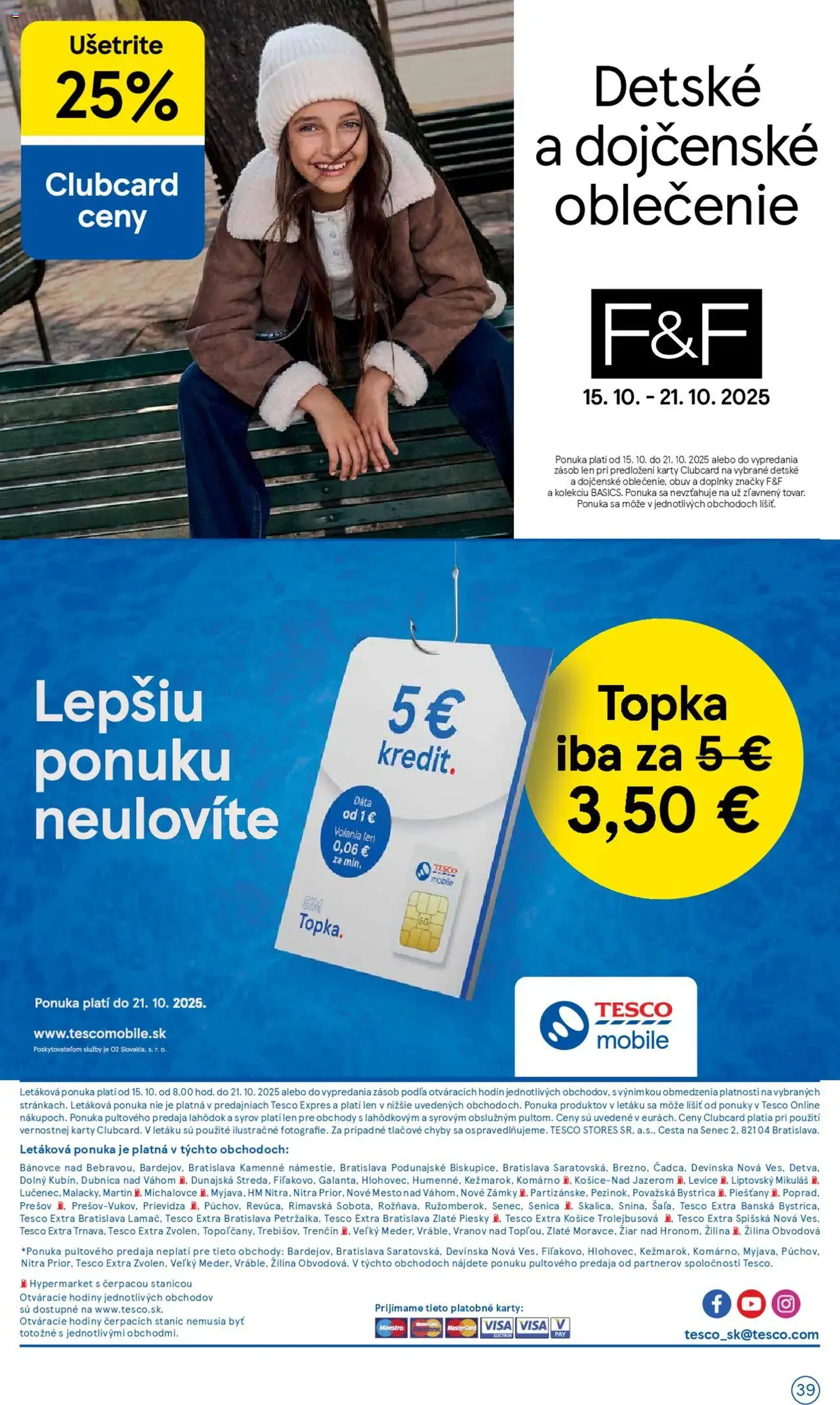 Tesco Hypermarket - leták - platný leták od 15.10.2025 strana 39 z 42