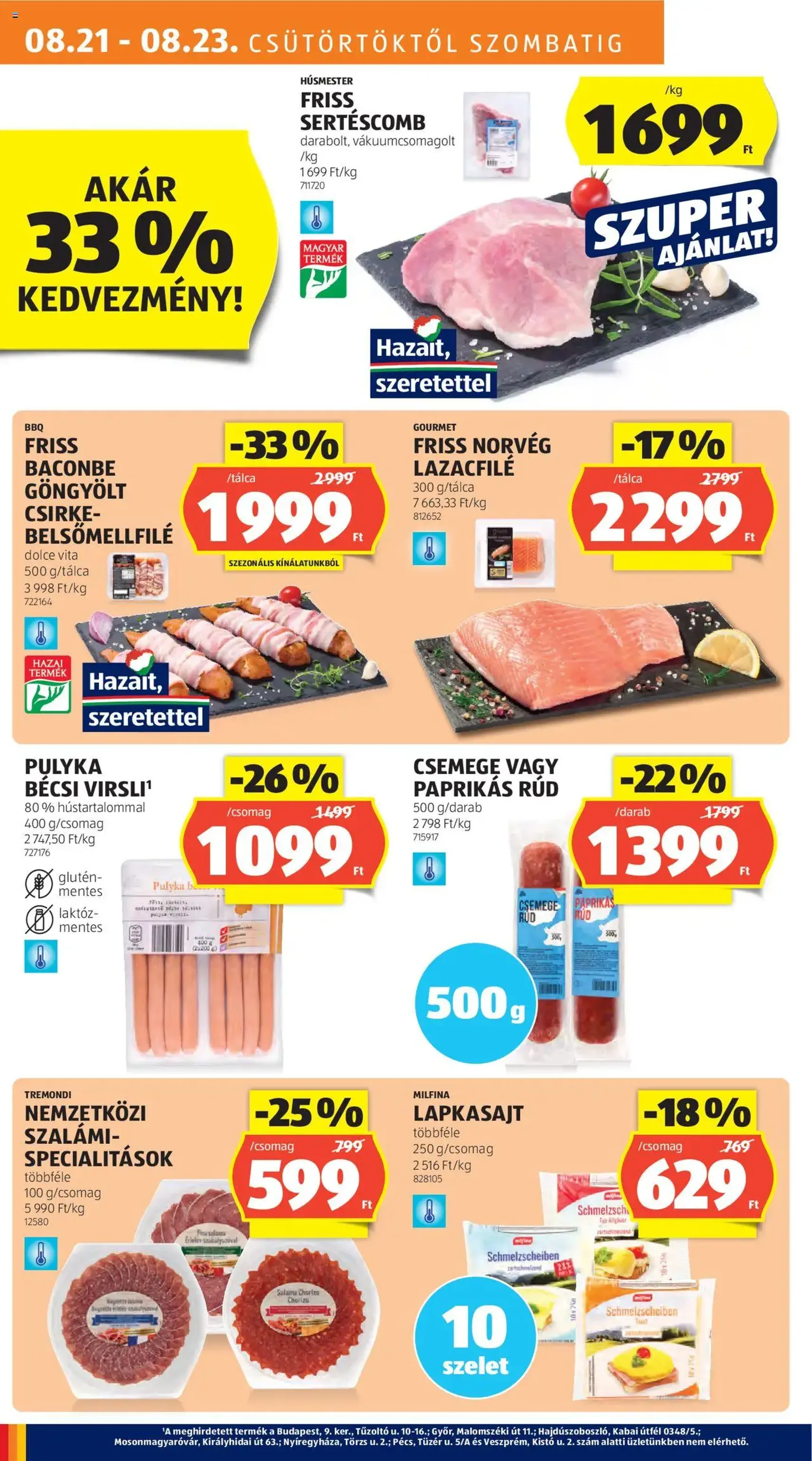 Aldi Akciós újság - 2025.08.21. érvényes szórólap 12 oldal 46 oldalból