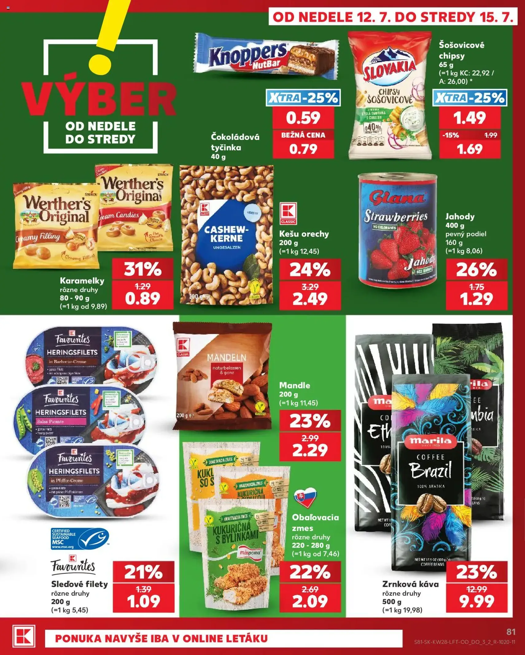 Kaufland SK akciós újság - 2026.07.09. érvényes szórólap 81 oldal 82 oldalból