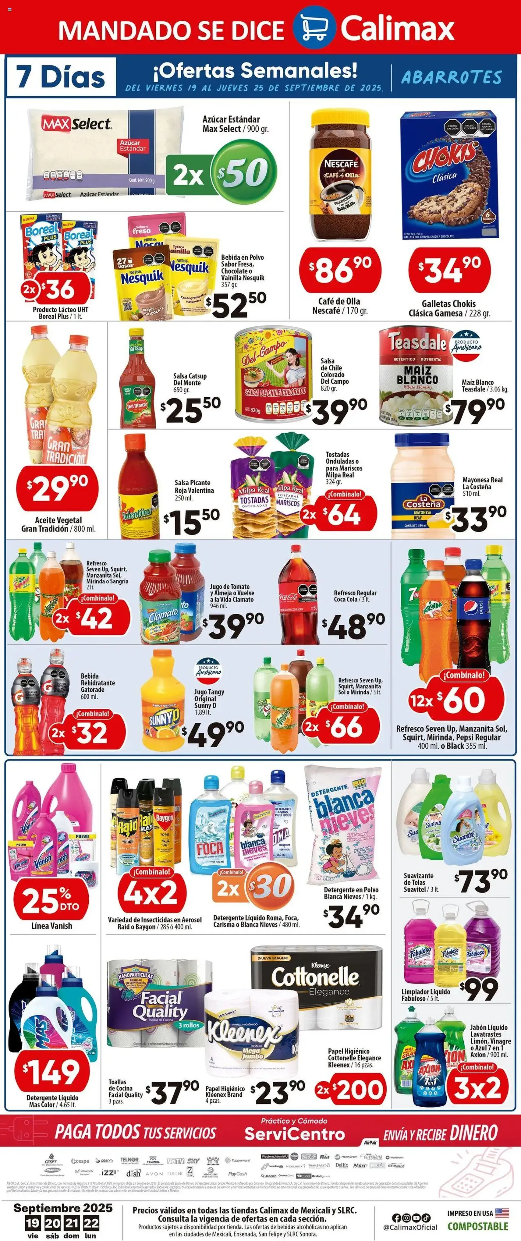Calimax - Folleto Mexicali - folleto válido desde 19/09/2025 página 6 de 6