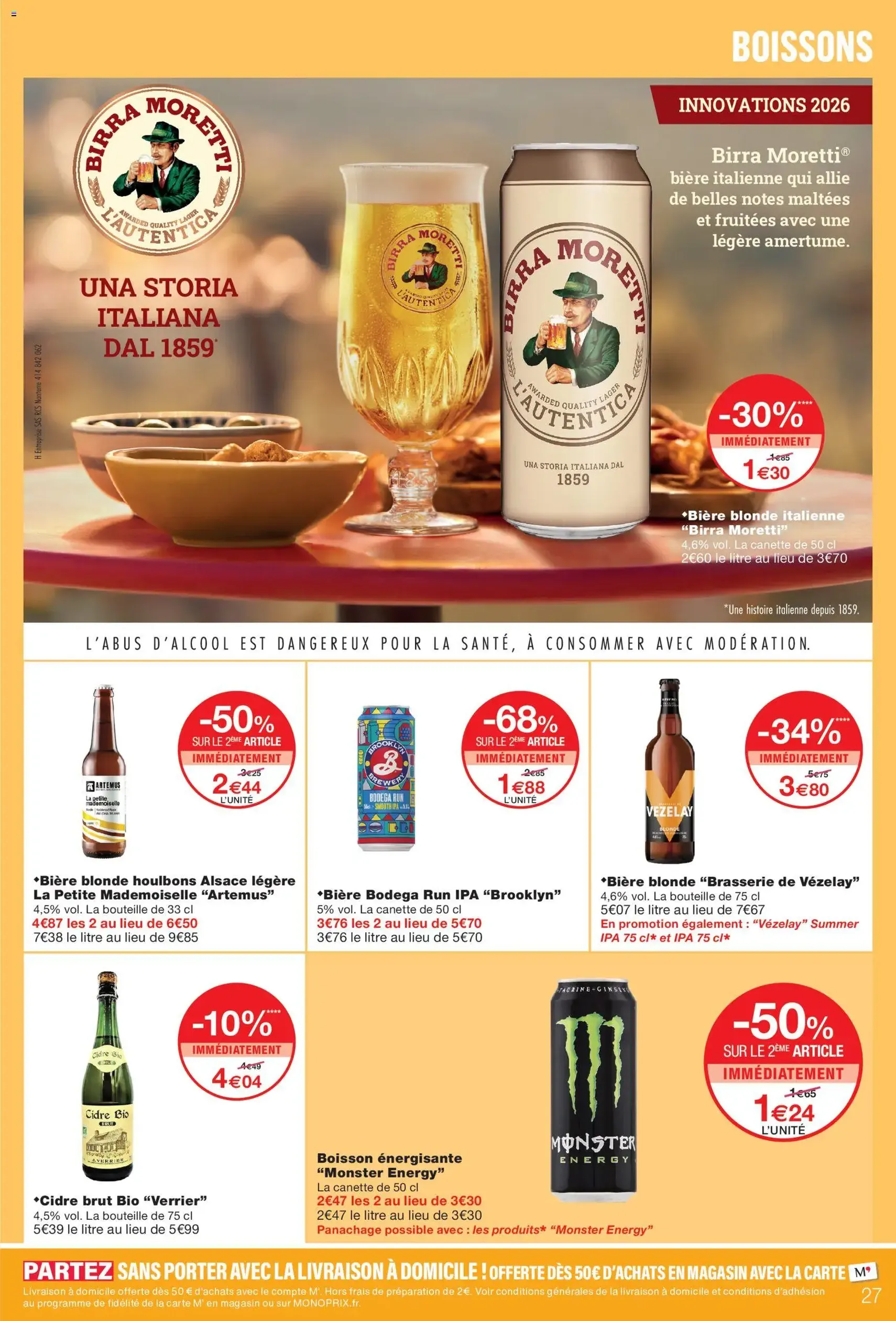 Monoprix catalogue - brochure valable à partir du 30/06/2026, page 27 sur 58