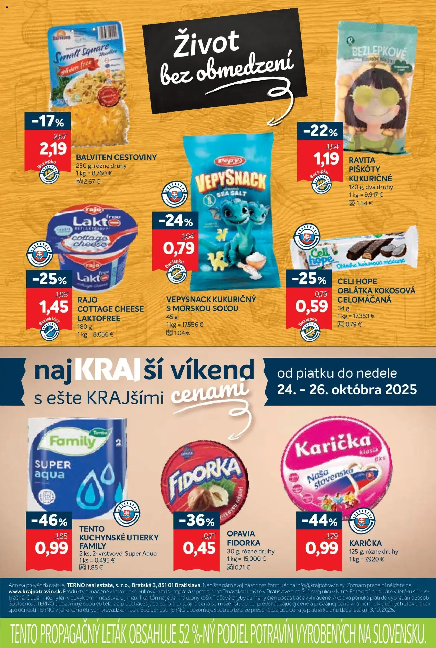 Kraj leták - platný leták od 23.10.2025 strana 13 z 13 Kraj leták - platný leták od 23.10.2025 strana 13 z 13