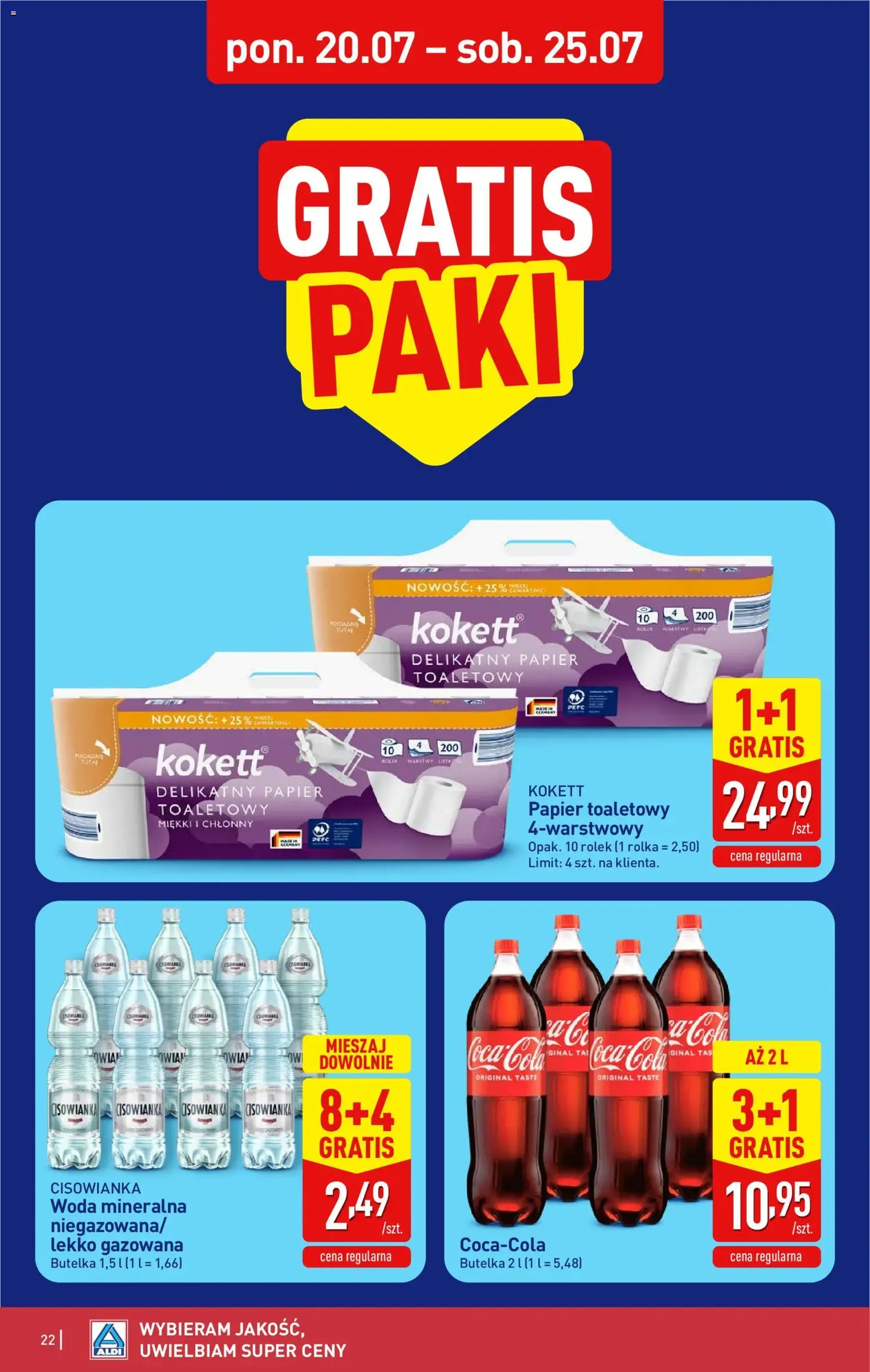 Aldi gazetka - ważny gazetka od 20.07.2026 strona 22 z 44