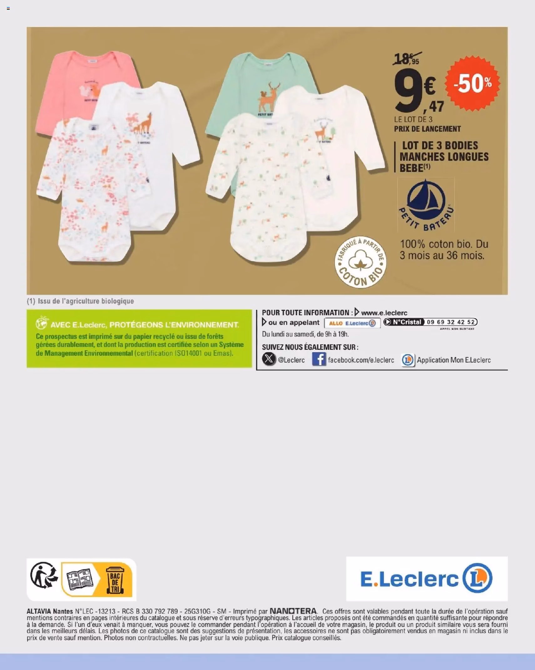 E.Leclerc catalogue Evenement - brochure valable à partir du 28/10/2025, page 48 sur 48 E.Leclerc catalogue Evenement - brochure valable à partir du 28/10/2025, page 48 sur 48